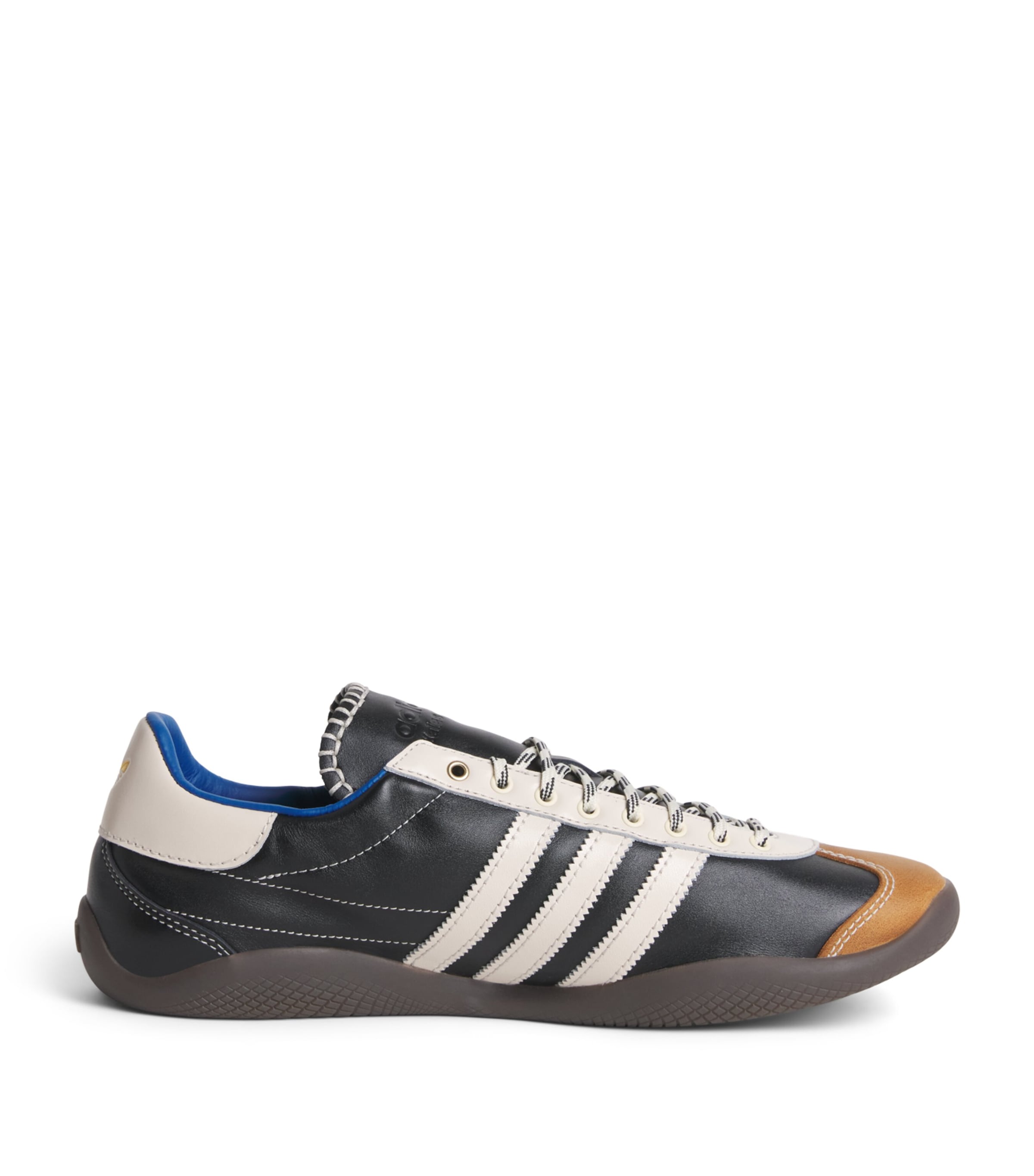 adidas Black x Wales Bonner Leather Karintha Sneakers | Harrods US