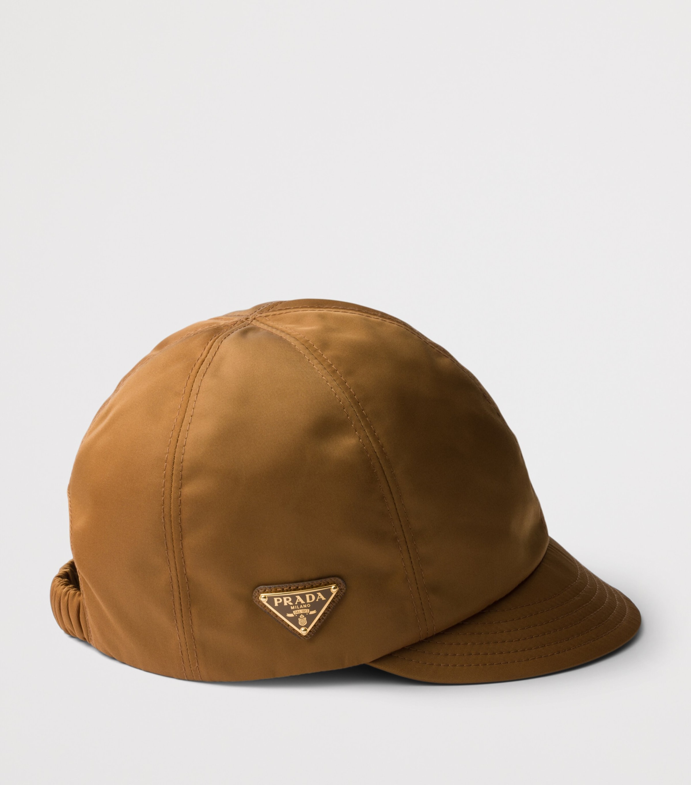 Prada Re-Nylon Cap Brown Image 2