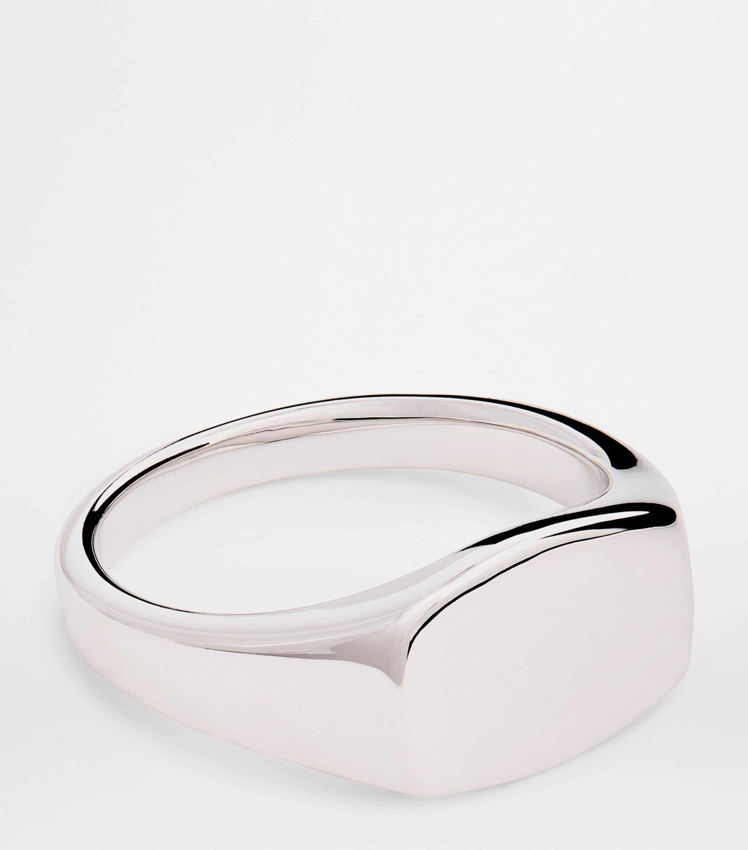 Tom Wood Sterling Silver Michael Ring | Harrods US