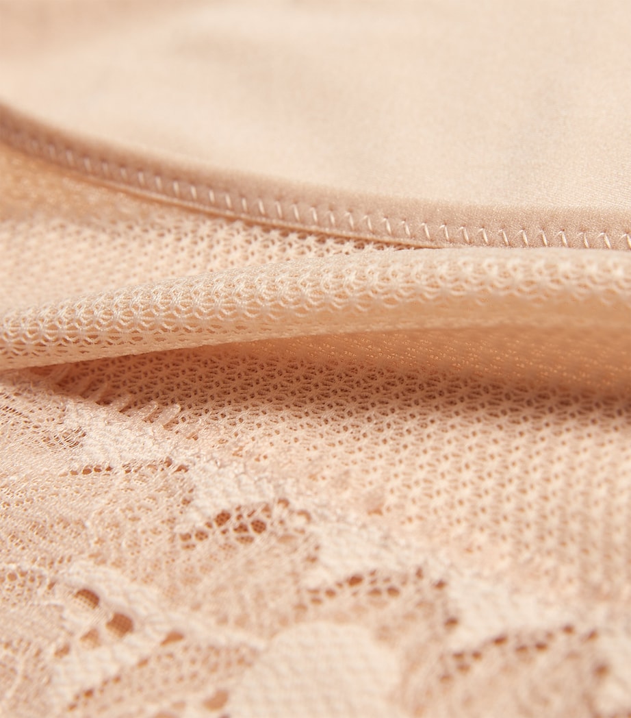 Lace-Front Brazilian Briefs 01N GOLDEN BEIGE Image 7