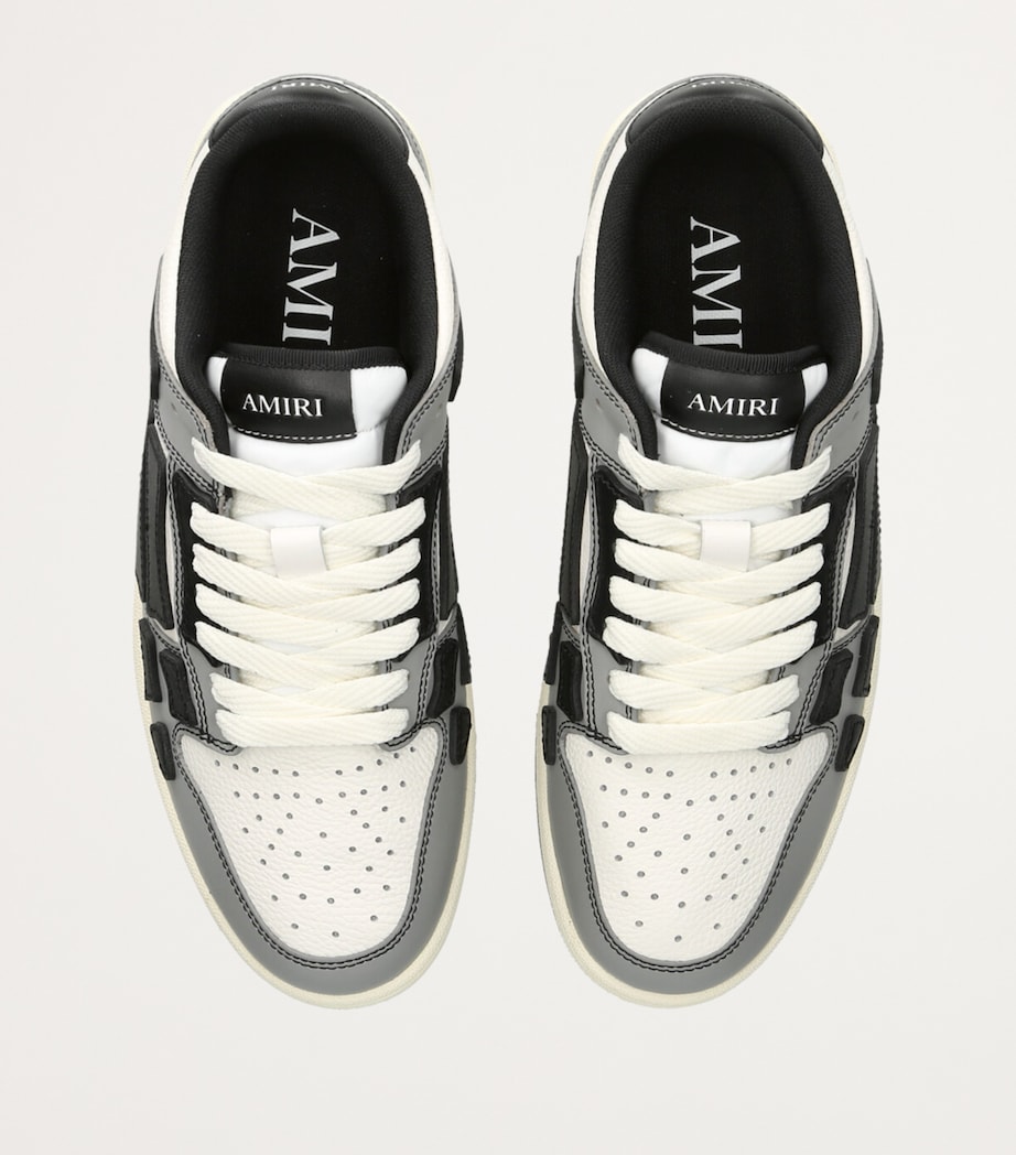 AMIRI Leather Skel Low Sneakers Grey Mixed Image 4