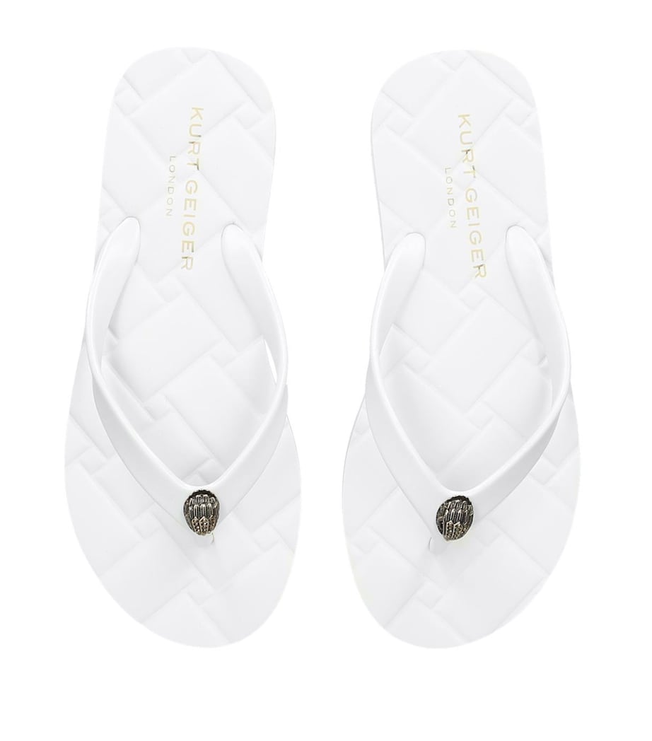 Kensington Q Flip Flops BONE Image 4