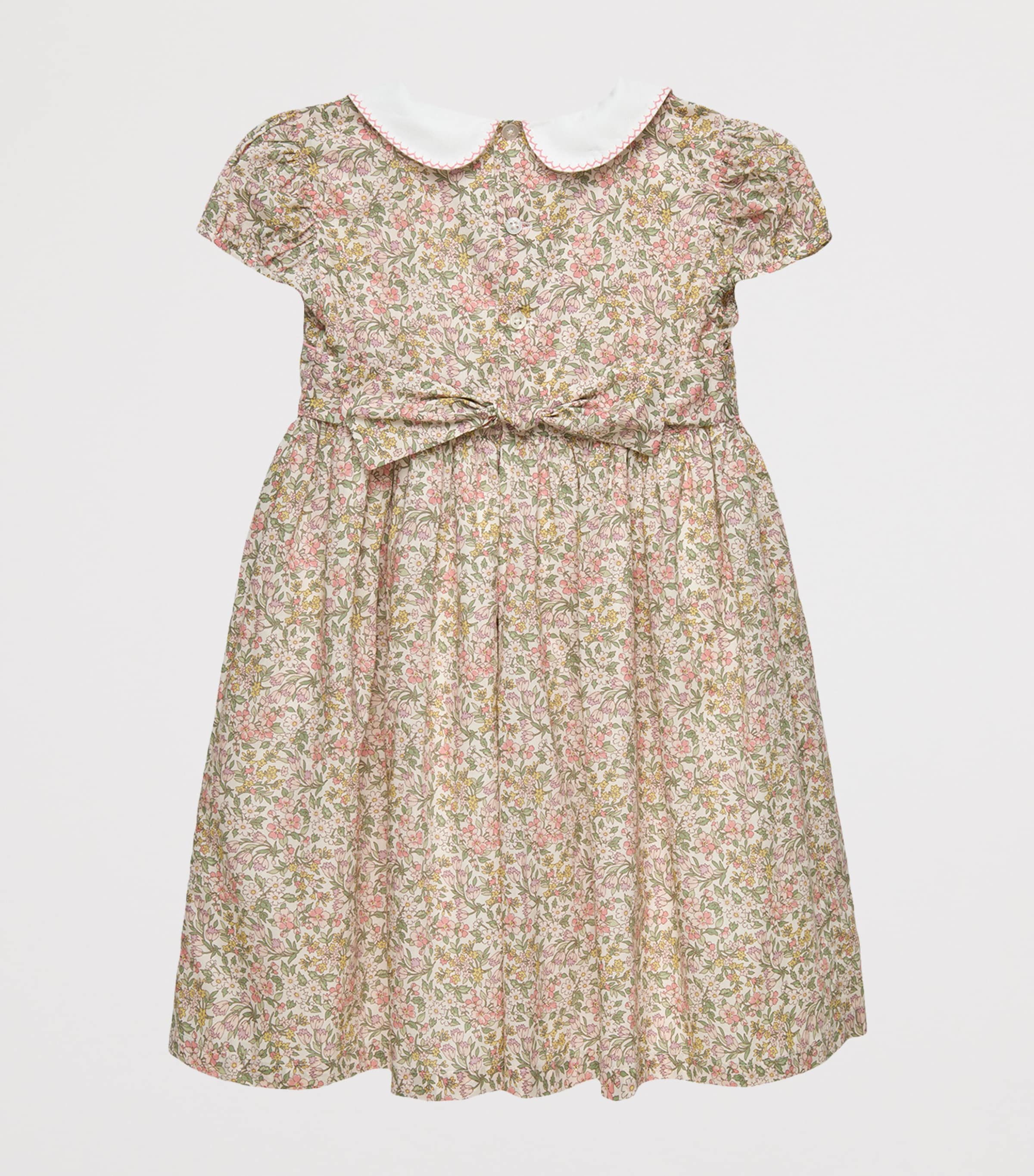 Cotton Liberty Print Dress (2-5 Years) PINK NAZANIN Image 2