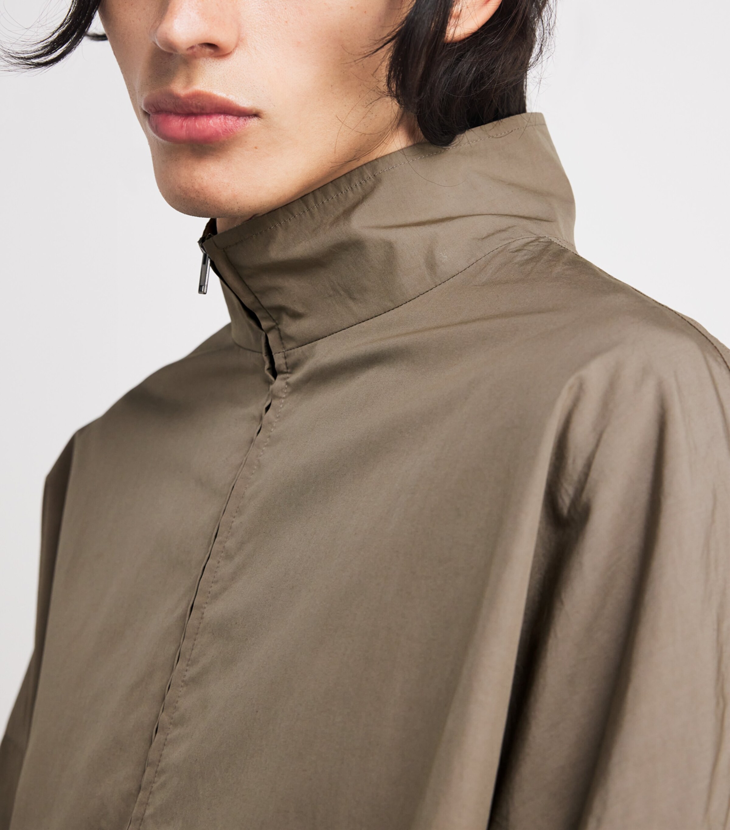 The Row Mens Trenton Cotton Jacket Leaf Green Image 5
