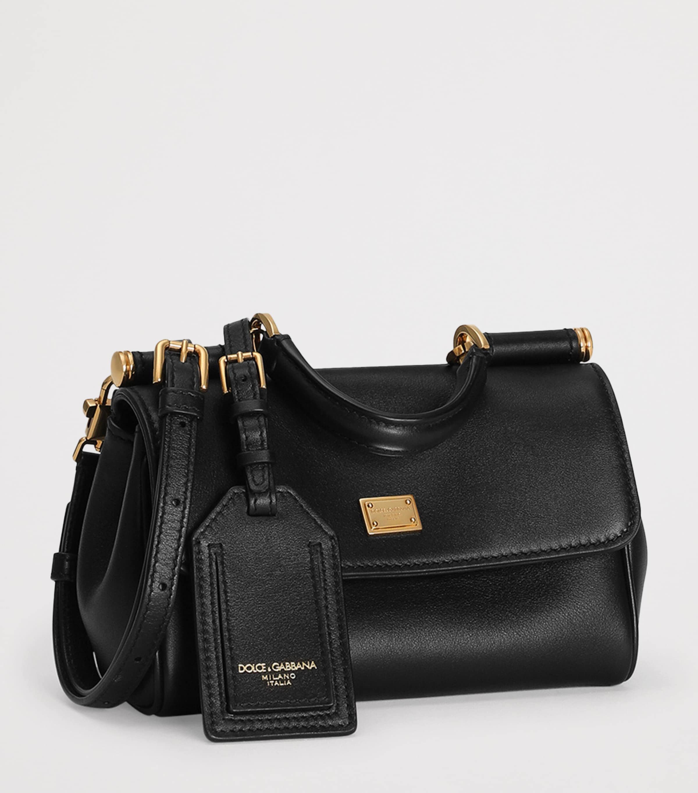 Plongé Calfskin My Sicily Cross-Body Bag 80999-BLACK Image 5
