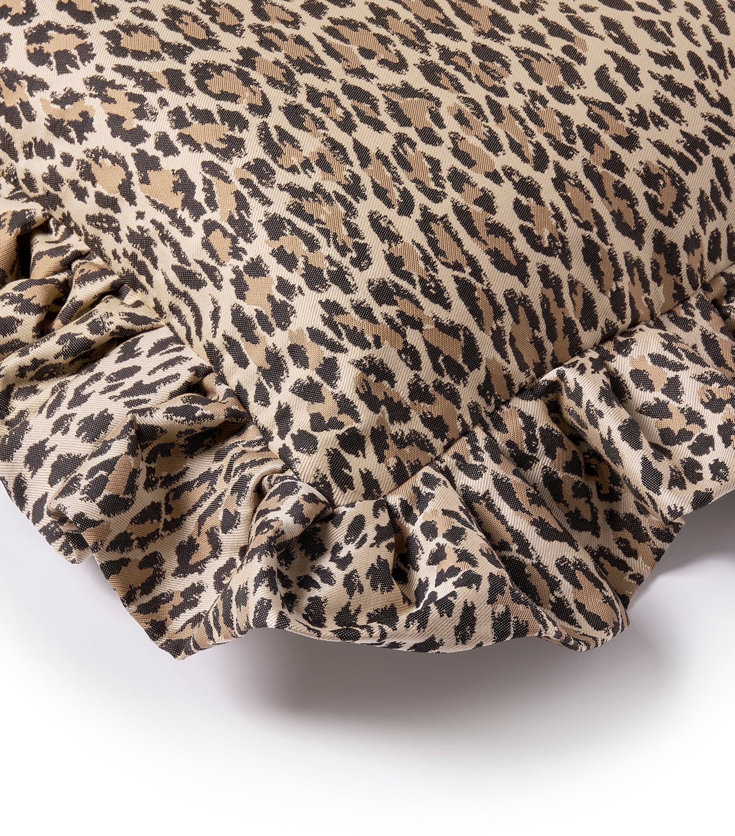 Medium Jacquard Wild Card Cushion (45cm x 45cm) BUTTERSCOTCH Image 2