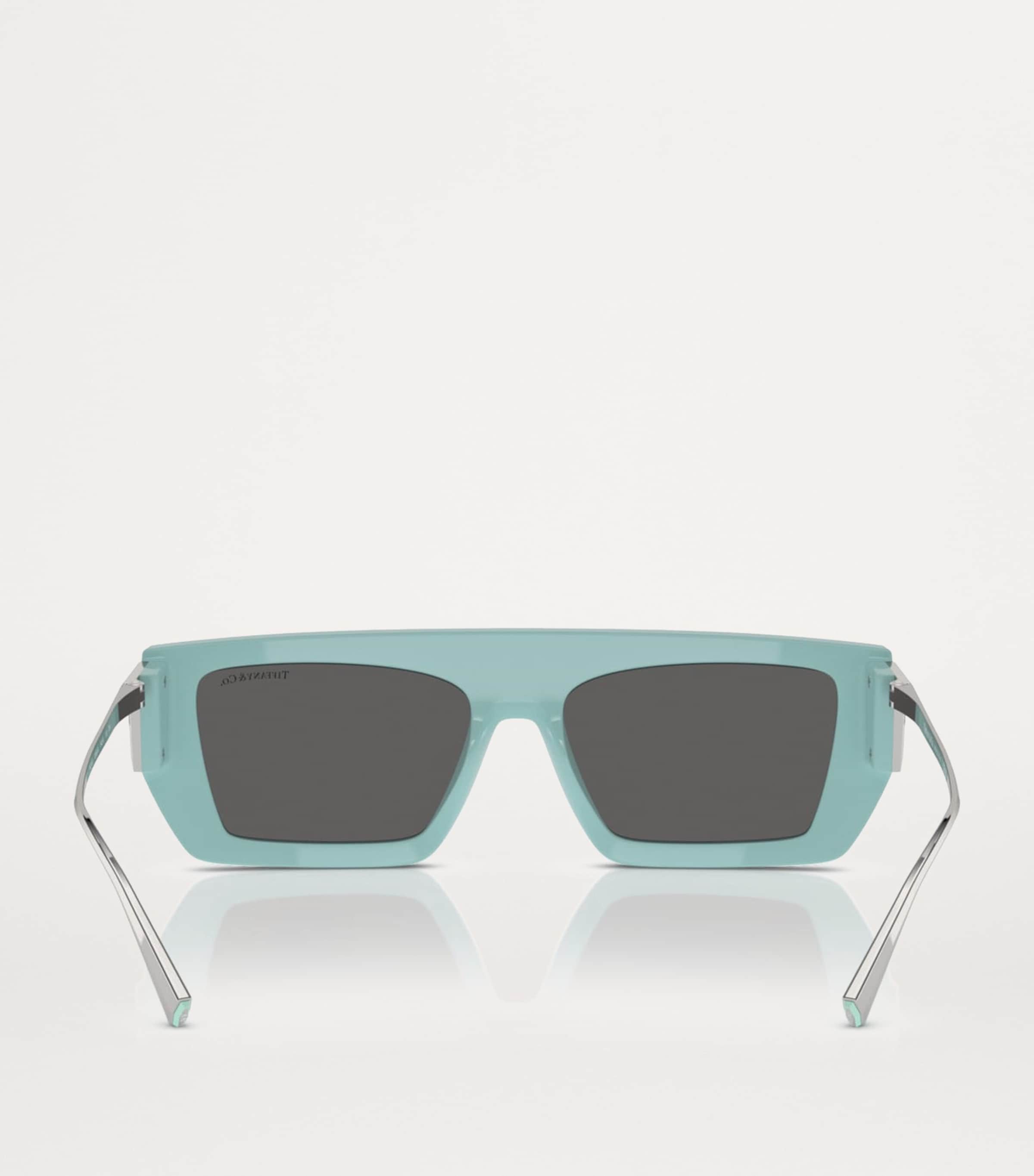 Injected Rectangular Sunglasses 8388S4 Image 4