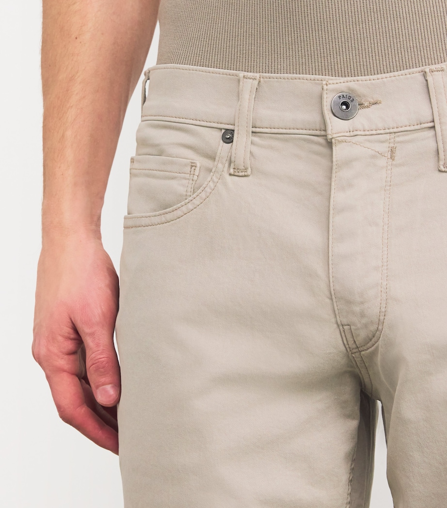 Cotton Federal Straight Trousers CLEAN KHAKI Image 6