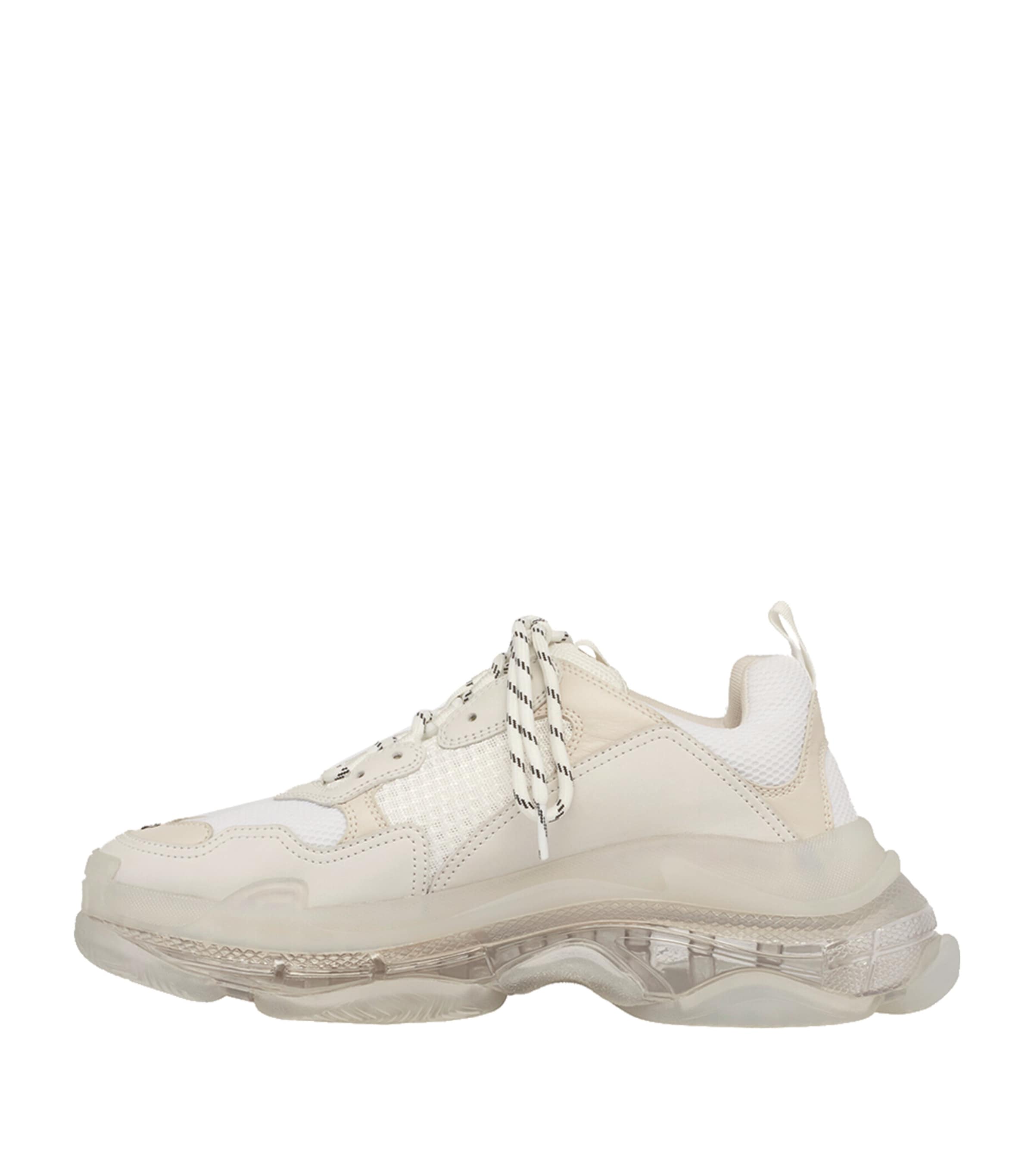 Balenciaga White Triple S Sneakers | Harrods UK