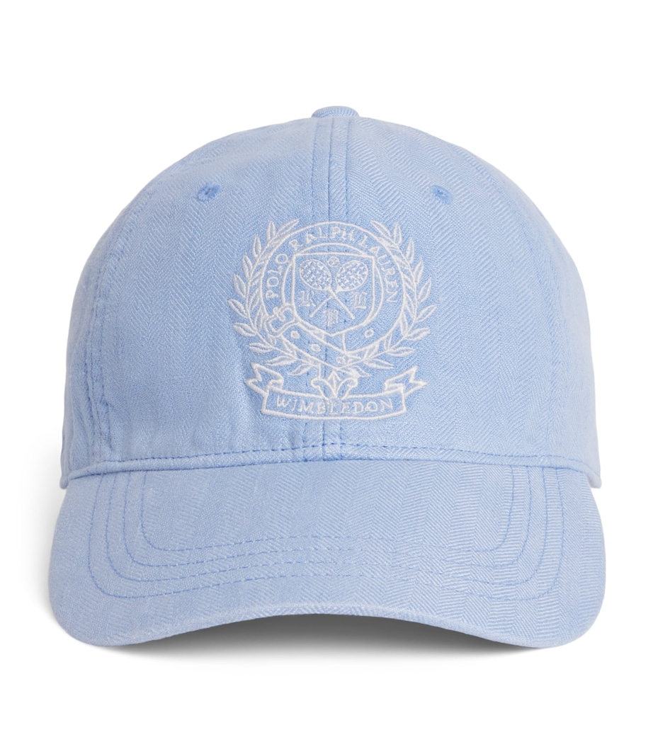Polo Ralph Lauren x Wimbledon Linen Logo Cap Light Blue X Image 1