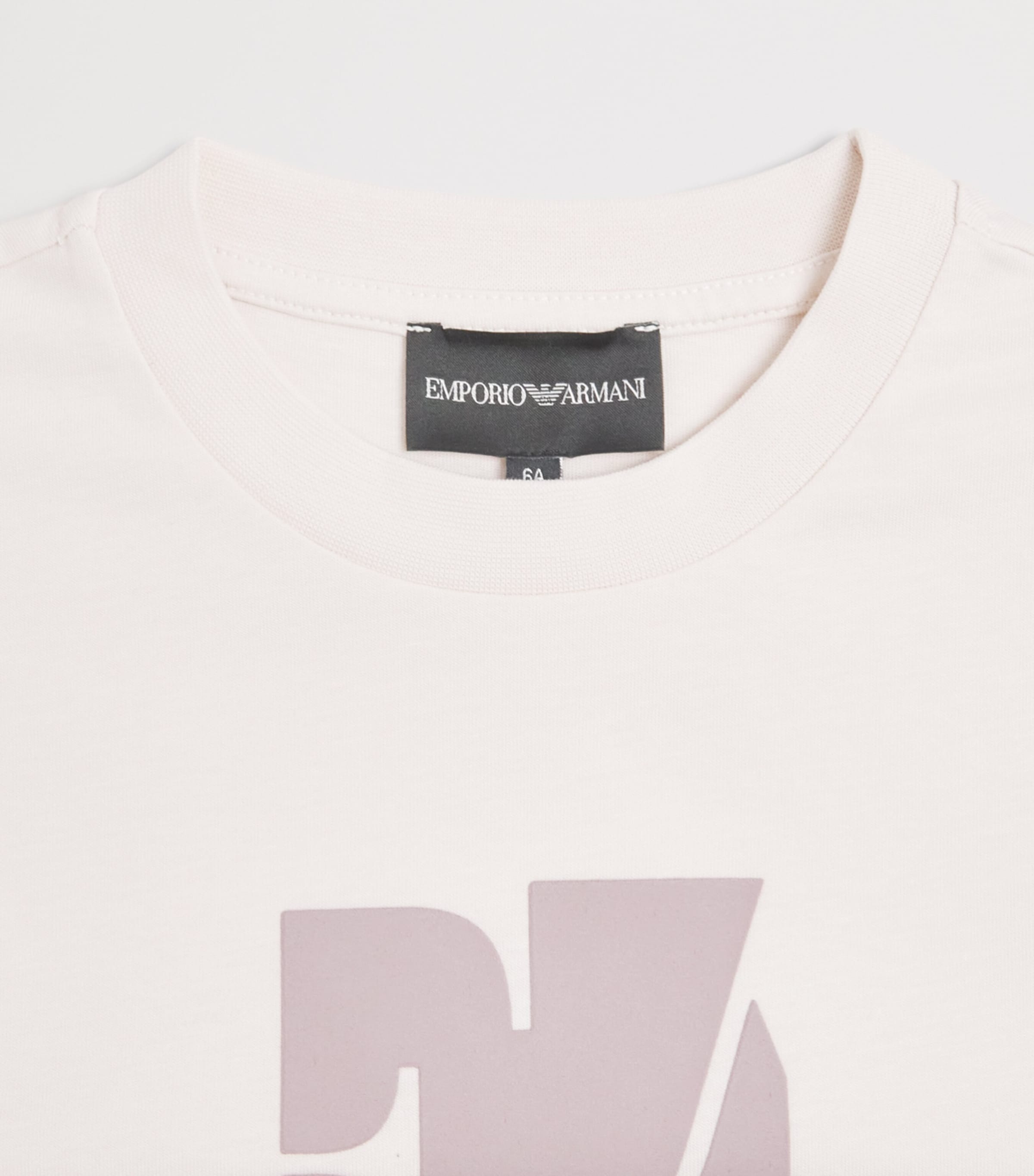 Emporio Armani Kids Long-Sleeve Logo T-Shirt (4-16 Years) — foto 4