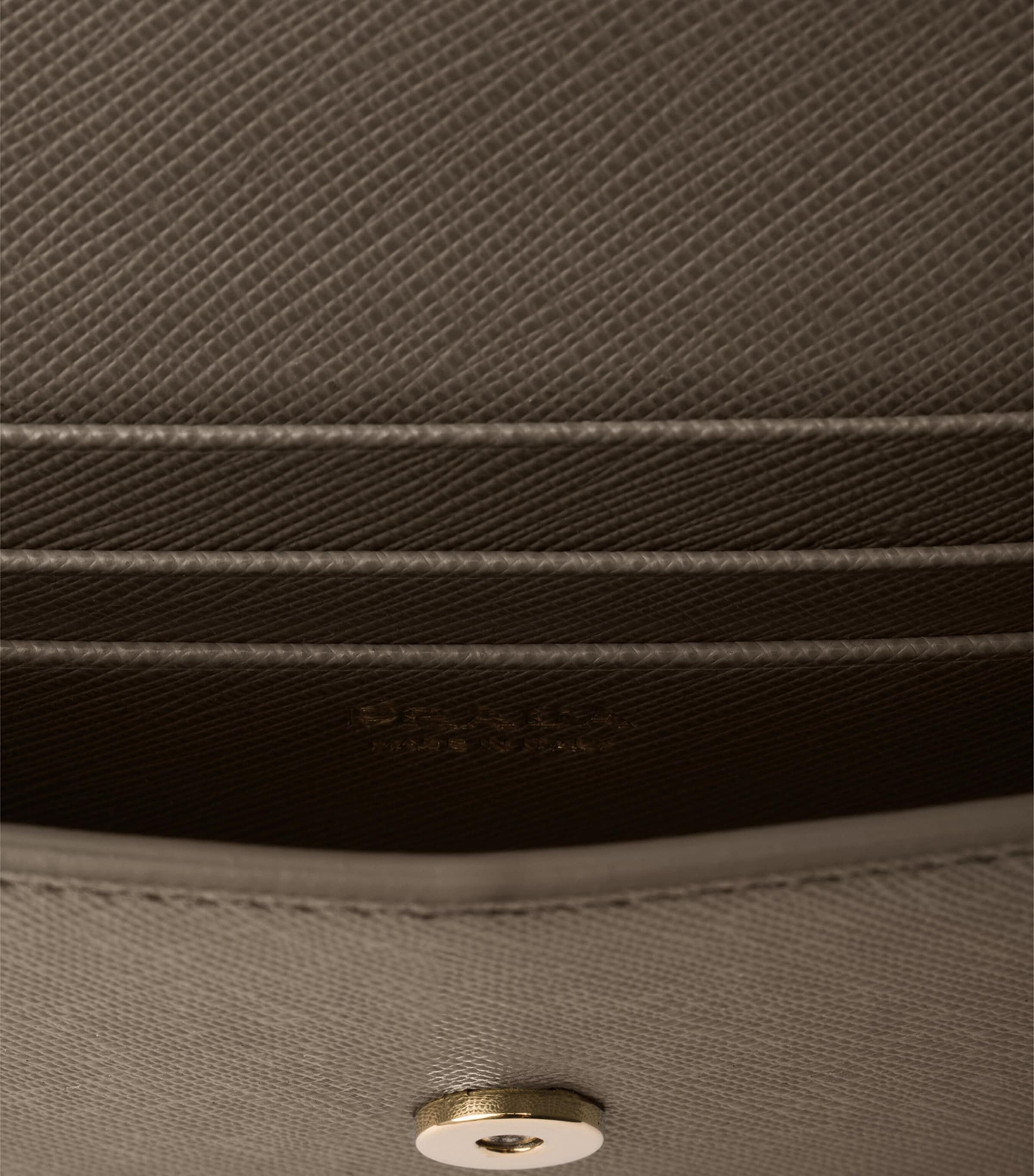 Mini Saffiano Leather Shoulder Bag F0572 Image 4