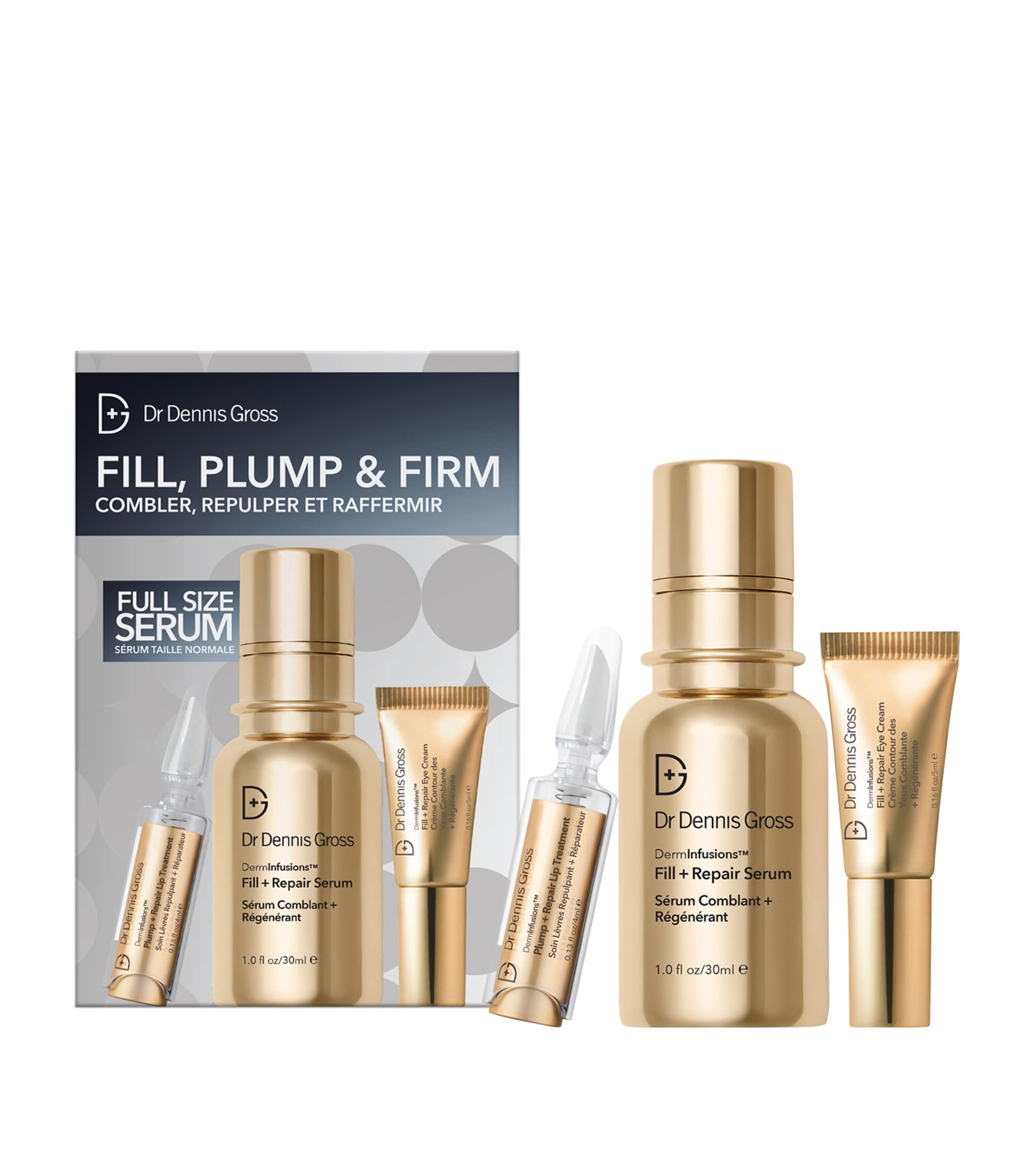 Dr Dennis Gross Fill, Plump & Firm Derminfusions Set