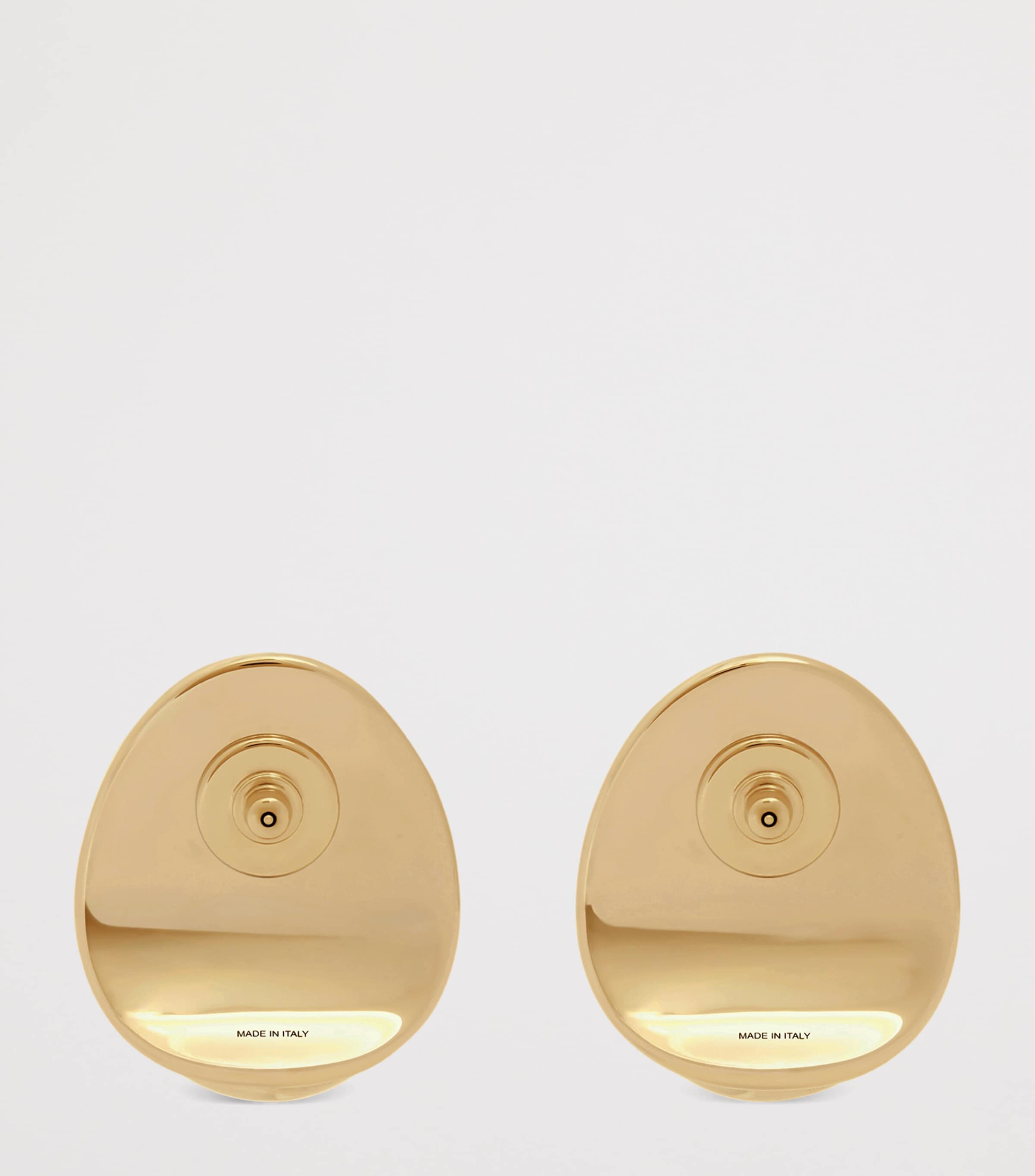 Givenchy Sculpted Cabochon Stud Earrings Image 3