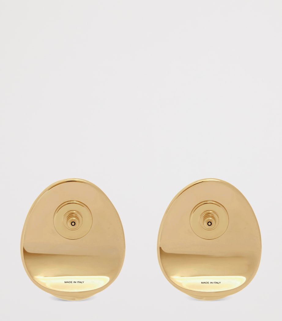Givenchy Sculpted Cabochon Stud Earrings Image 3