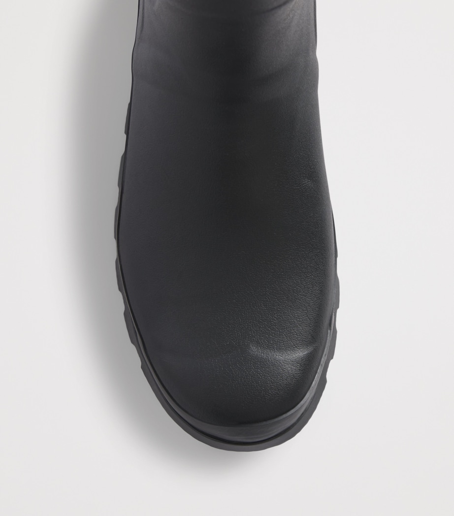 Barbour Tall Bede Wellington Boots Black Image 6