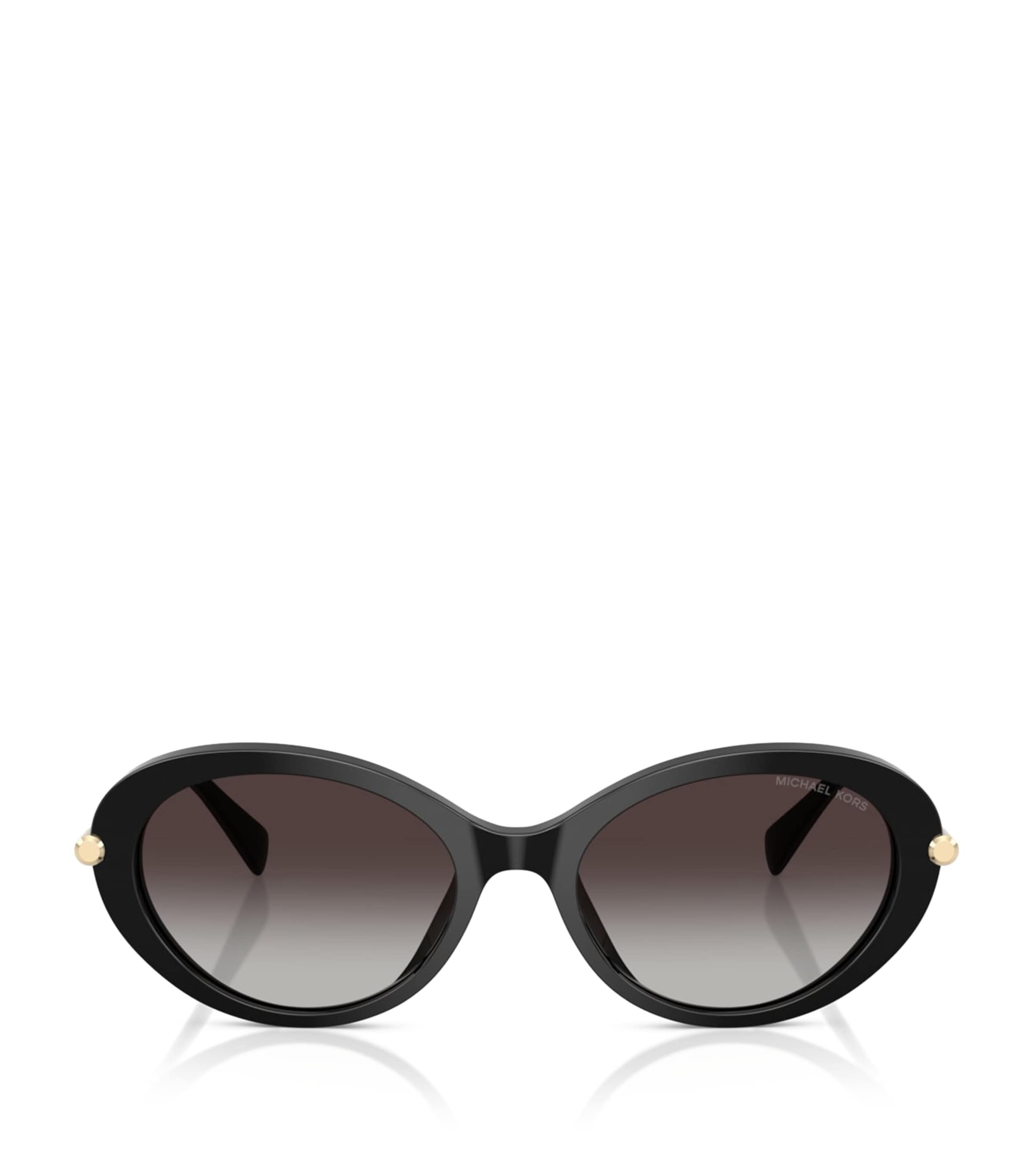 Michael Kors Rockaway Oval Sunglasses Black Image 1