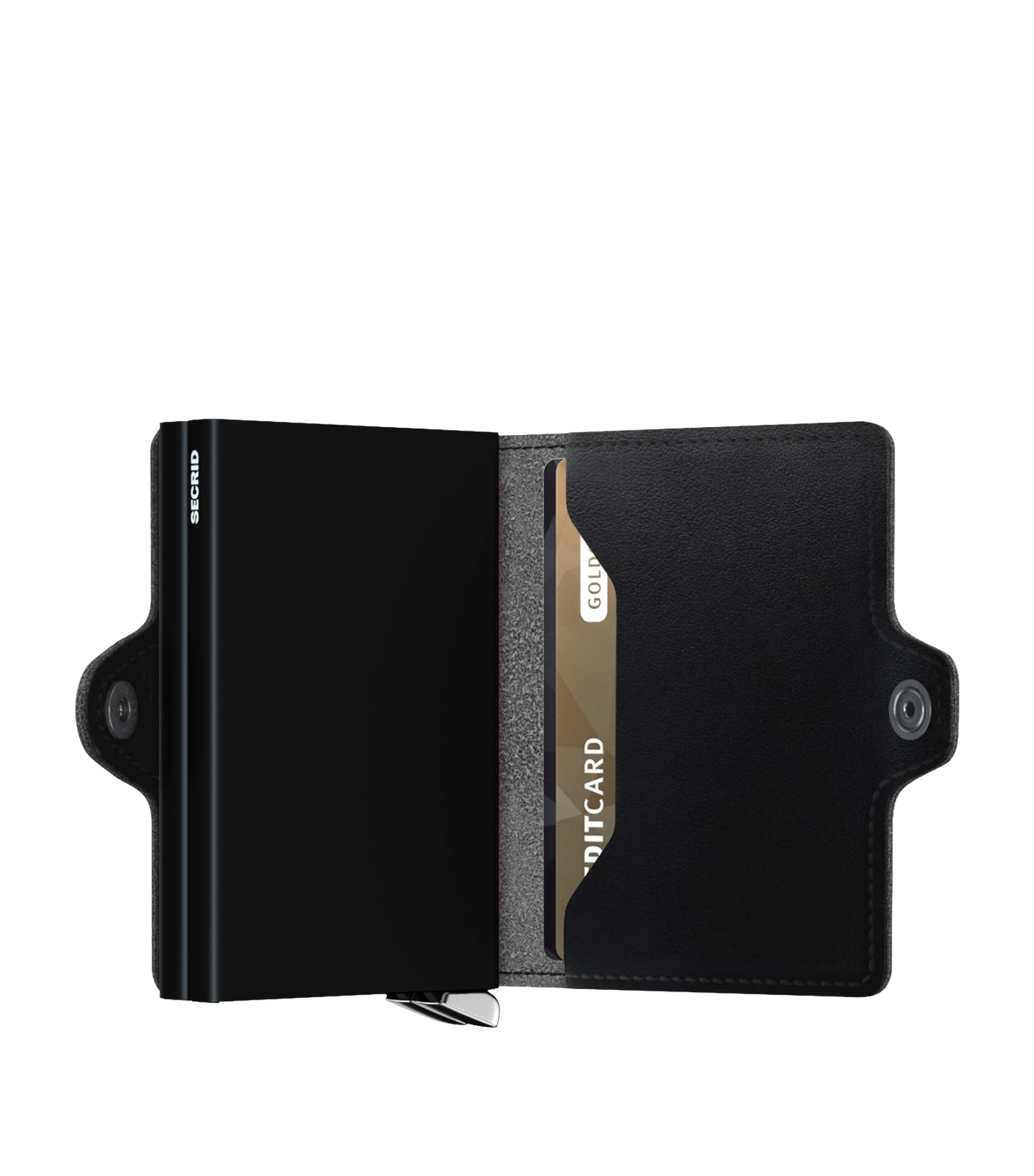 Leather Dusk Twinwallet BLACK Image 3