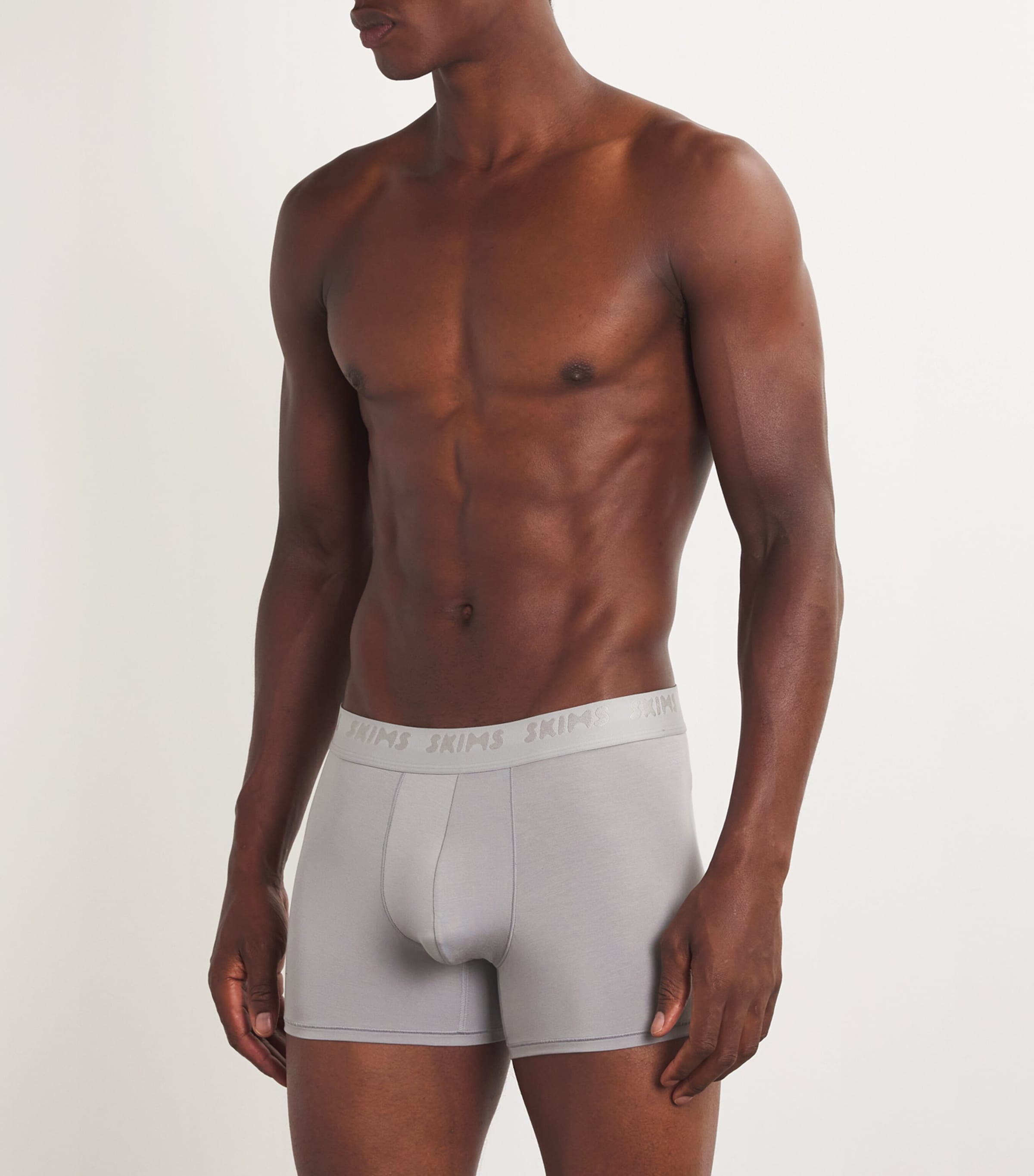 Stretch Boxer Briefs (Pack of 3) GUNMETAL MULTI Image 2