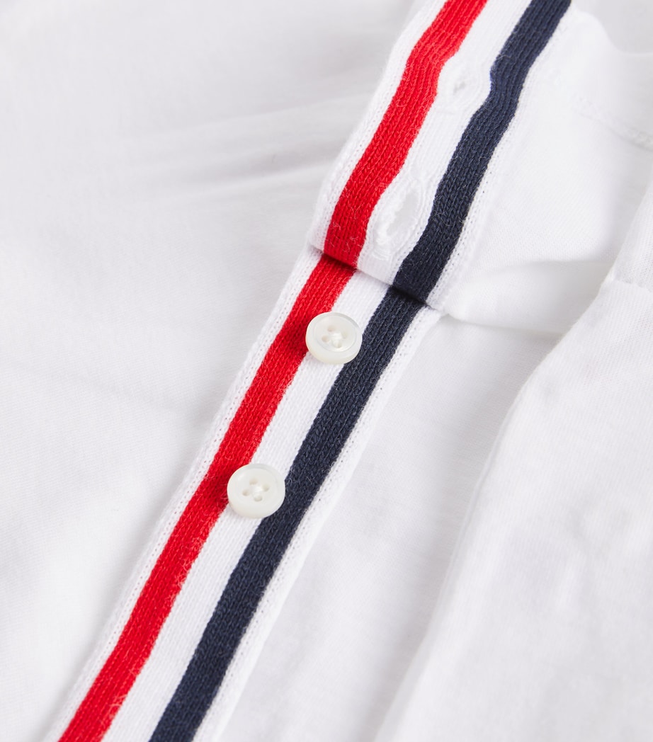 Thom Browne Kids Name Tag T-Shirt (2-12 Years) White Image 3