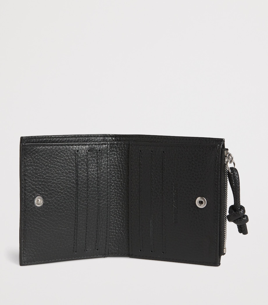 Leather Logo Bifold Wallet 80001 Image 3