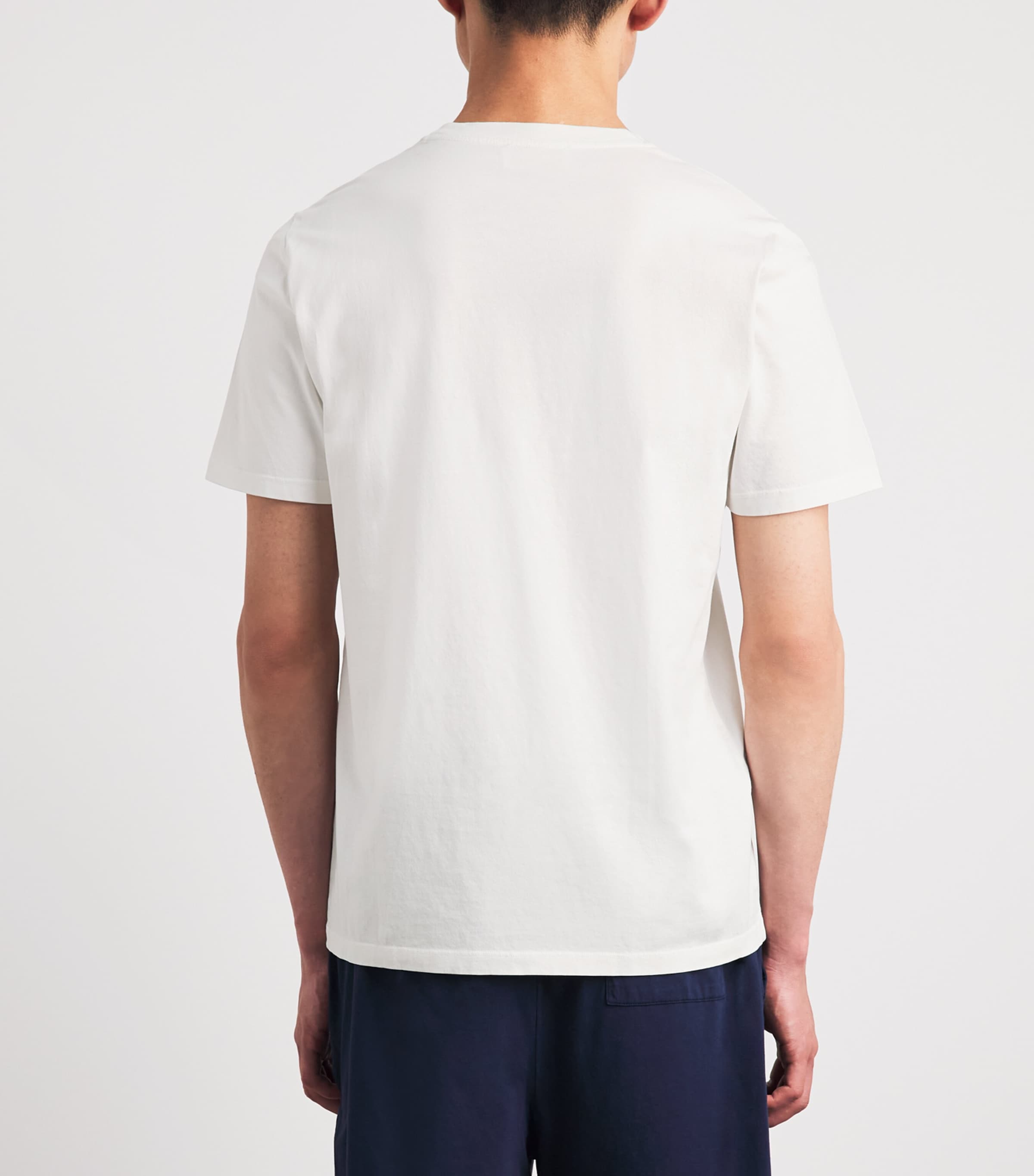 Harrods Mens Cotton T-Shirt White Image 5