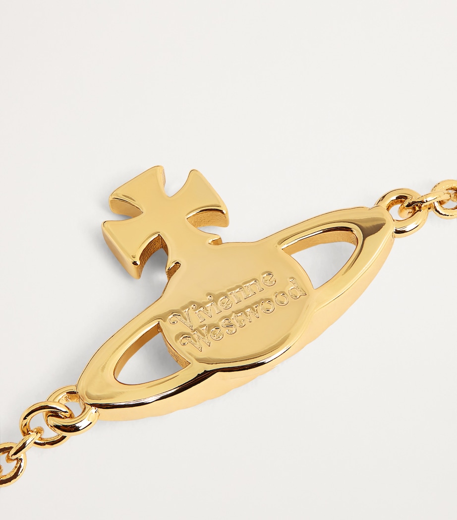 Embellished Mayfair Bas Relief Bracelet AW24-GOLD AB Image 4