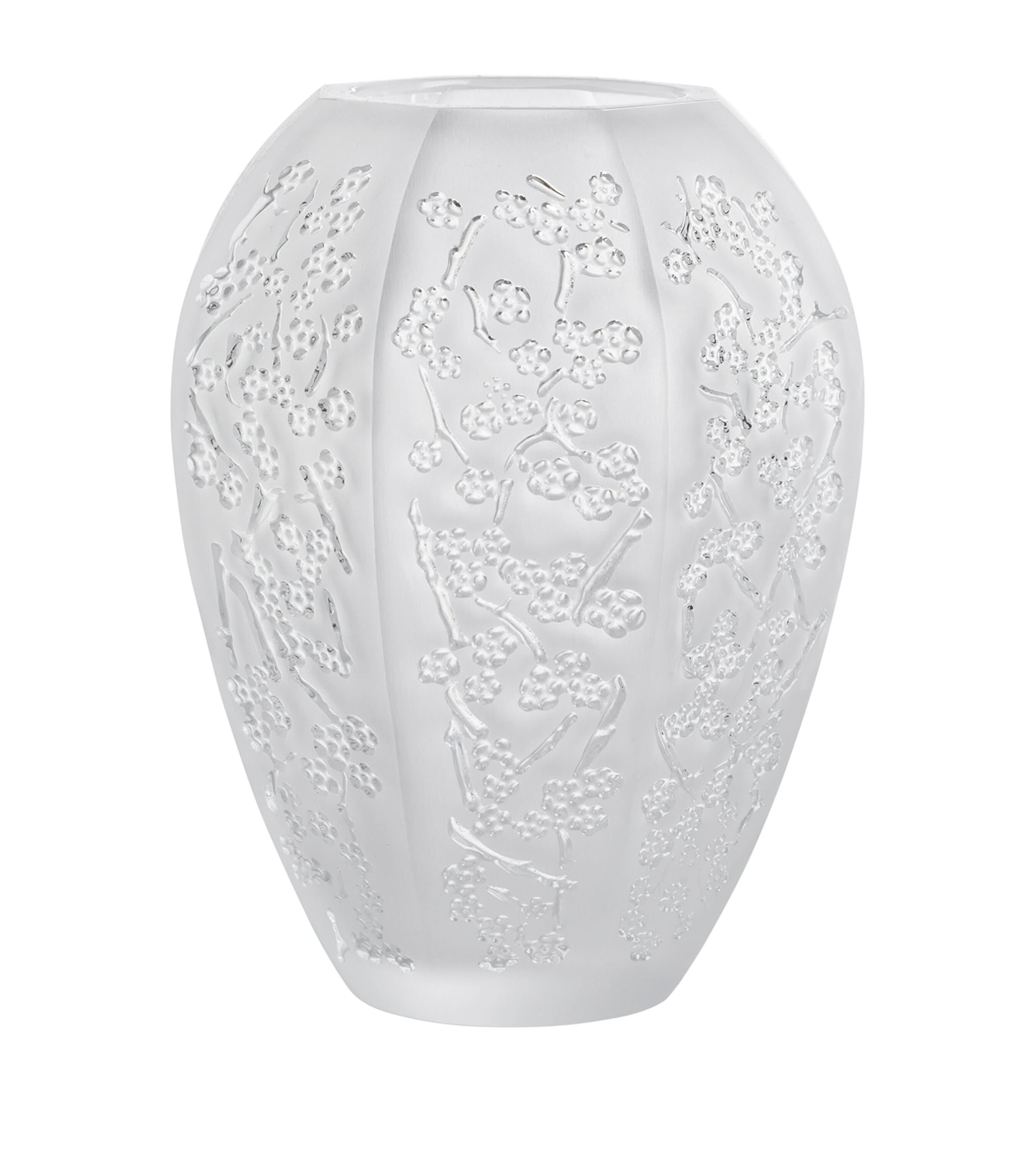 Medium Crystal Sakura Vase (14cm) INCOLORE Image 1