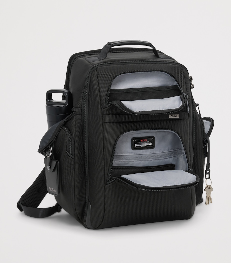 Alpha 4 TUMI Brief Pack Backpack BLACK 1041 Image 3