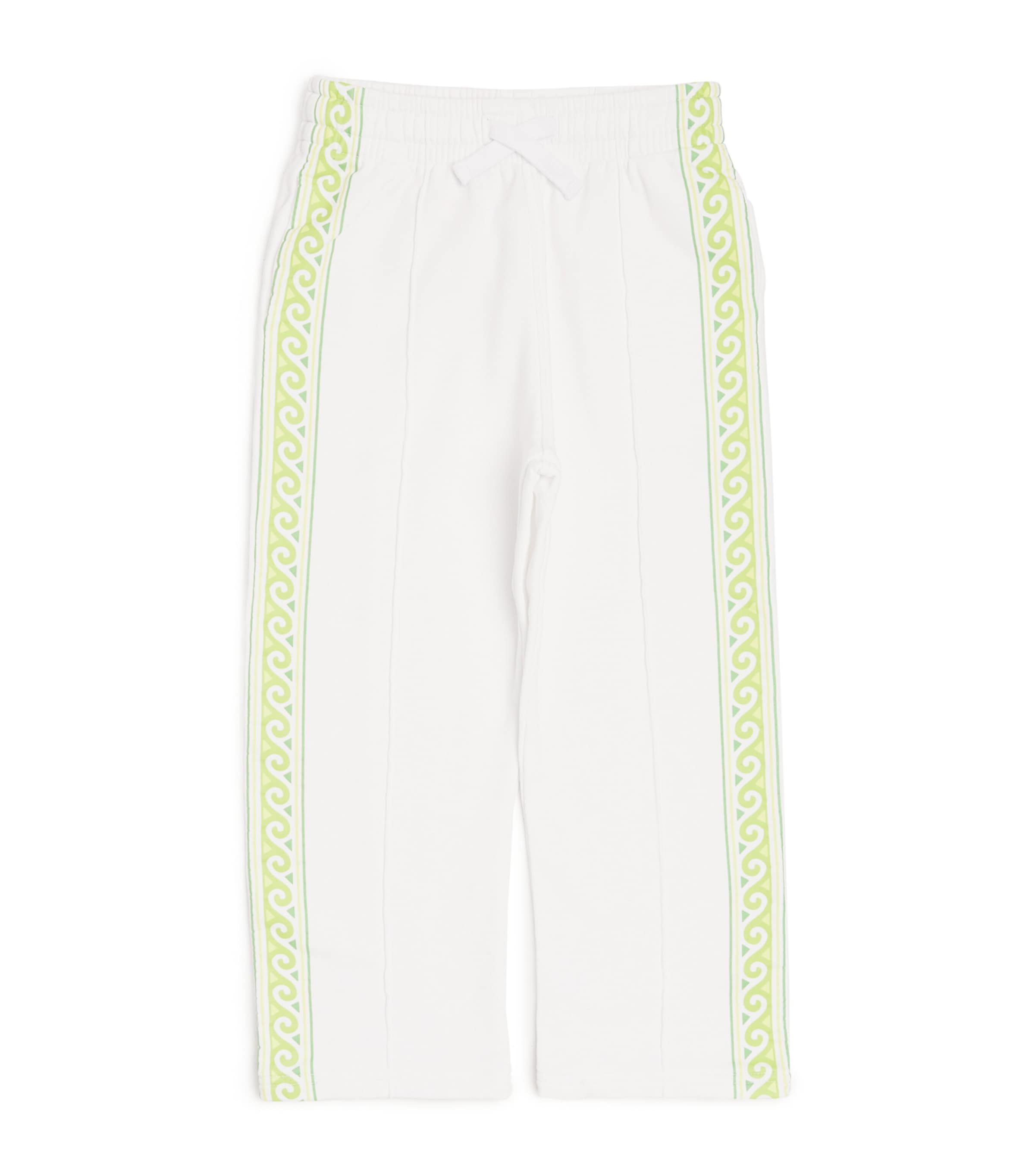 Cotton Laurel Sweatpants (3-14 Years) WHITE Image 1