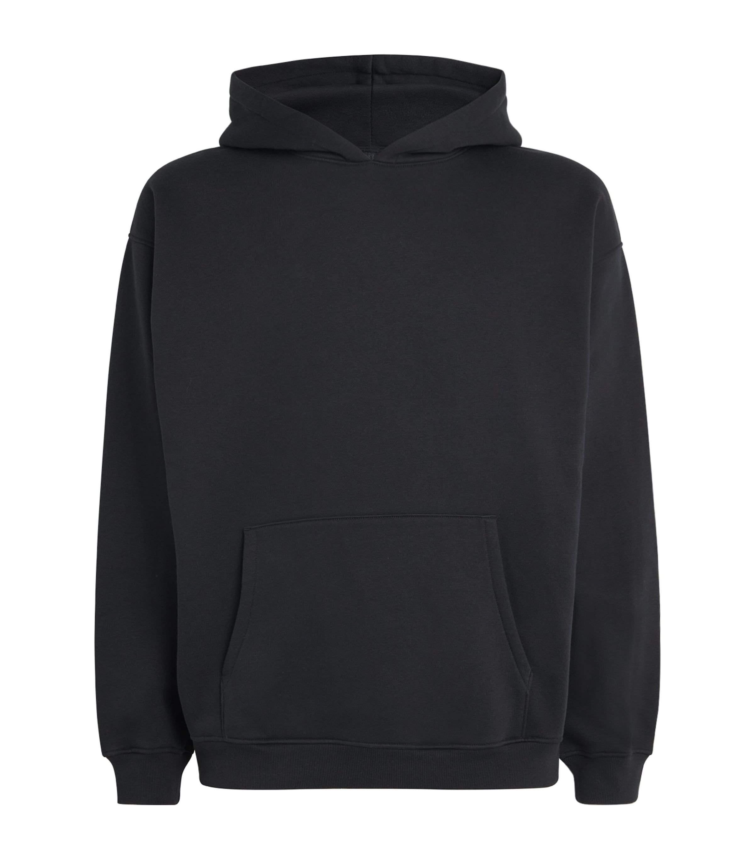 Fleece Lounge Relaxed Hoodie WASHED ONYX Image 1