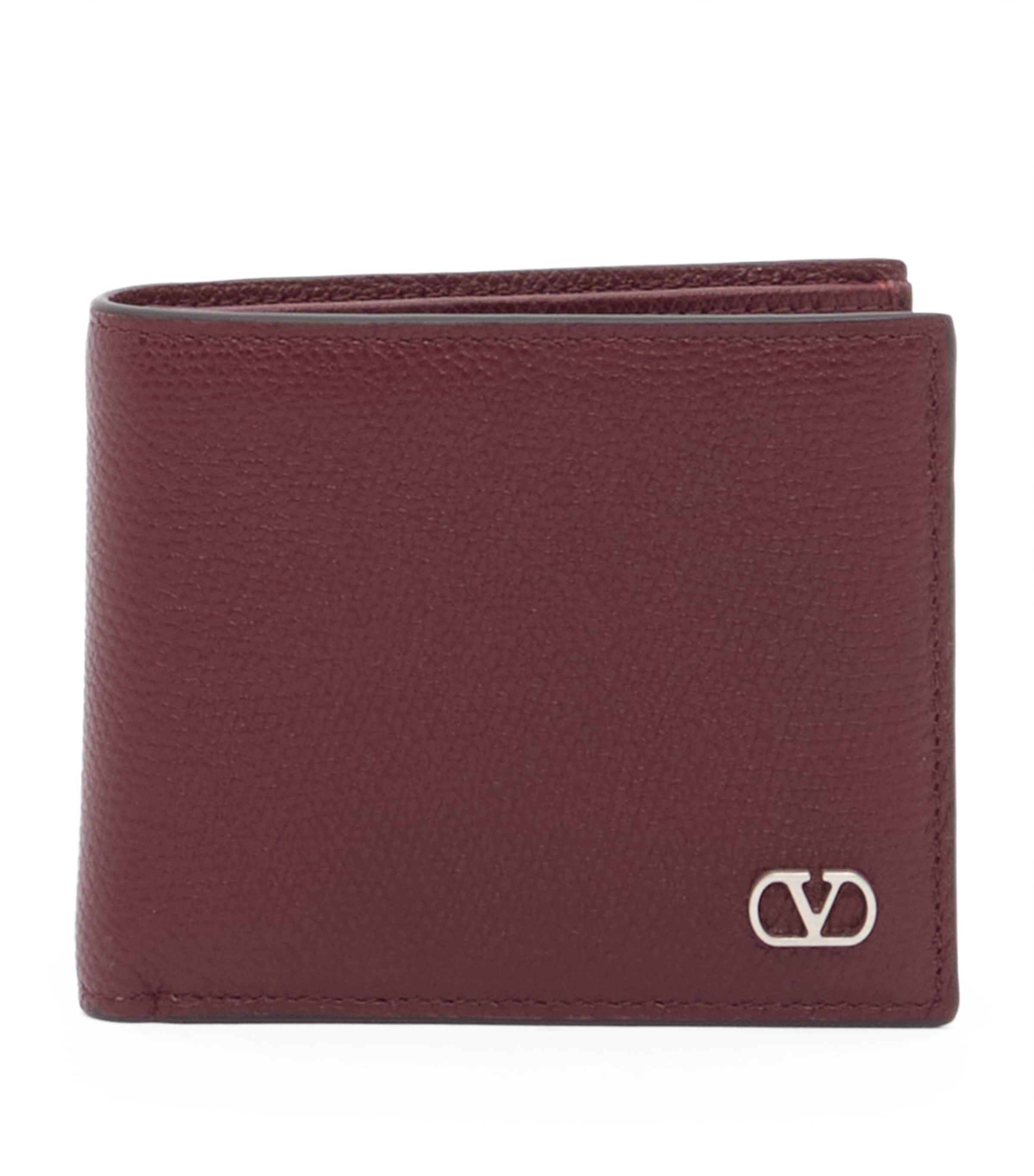 Valentino Garavani Leather VLogo Signature Wallet | Harrods US