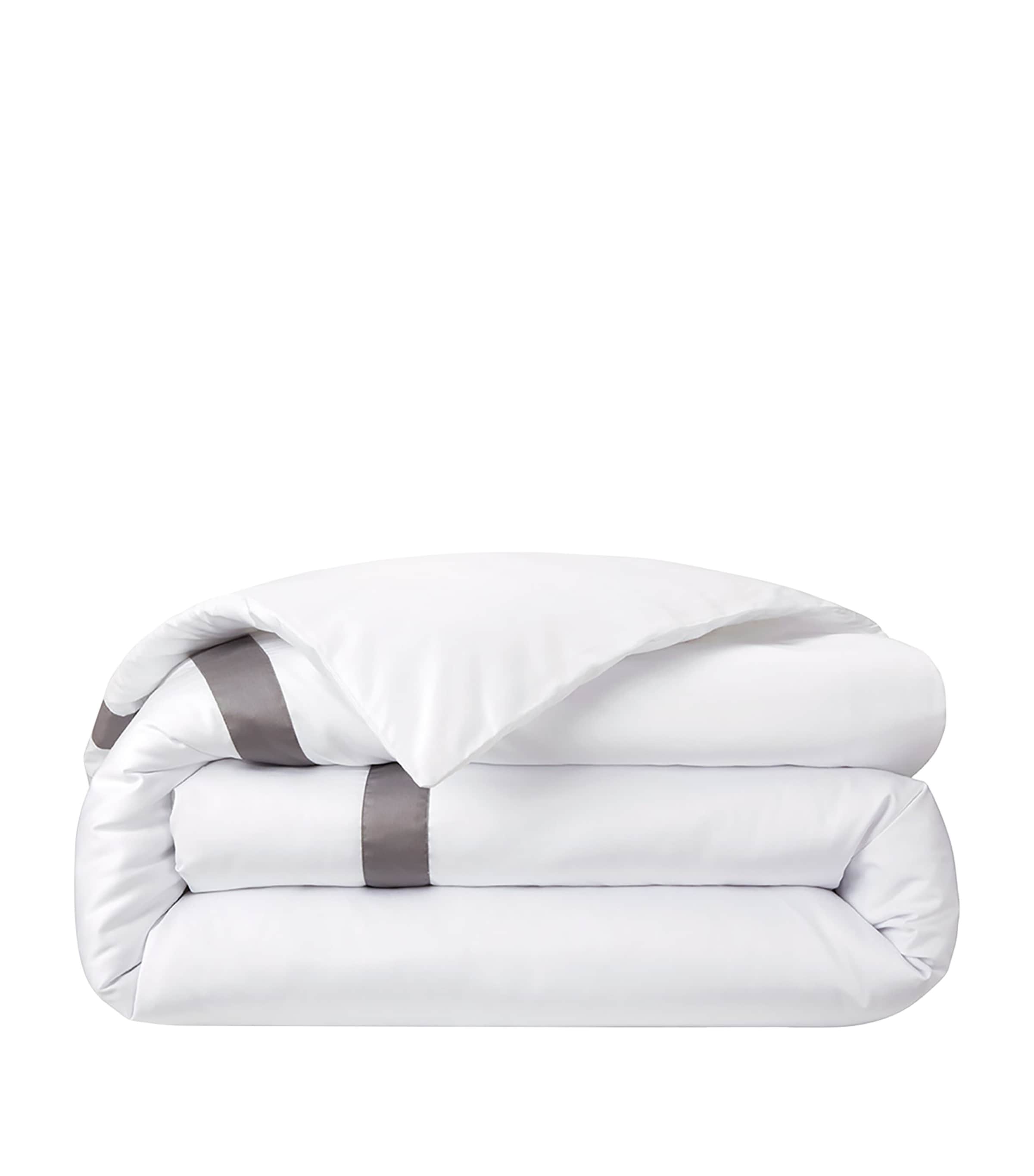 Yves Delorme Linea Platine Super King Duvet Cover (260cm x 220cm) Platine Image 2