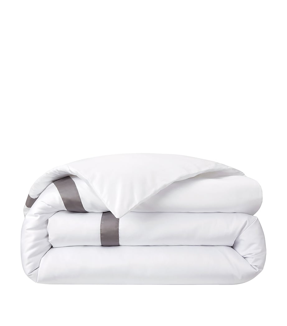 Yves Delorme Linea Platine Super King Duvet Cover (260cm x 220cm) Platine Image 2