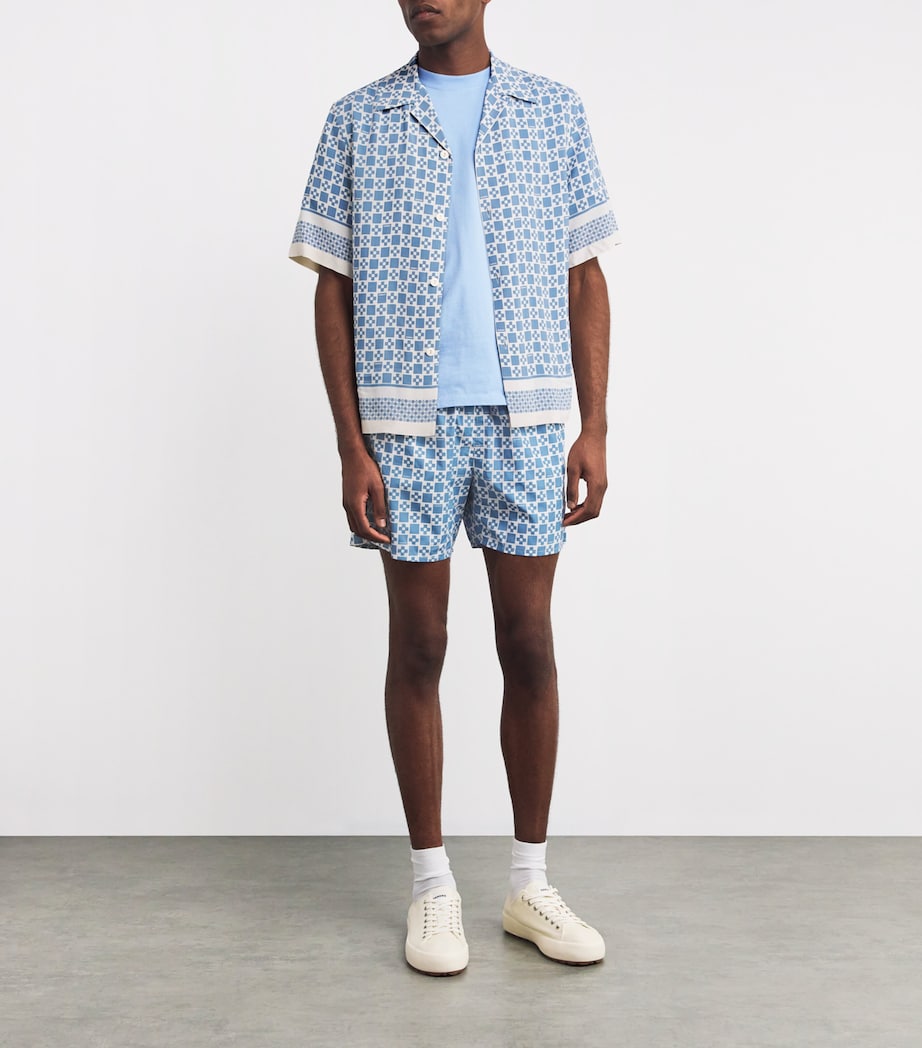 Printed Short-Sleeve Shirt BLUE SKY Image 2