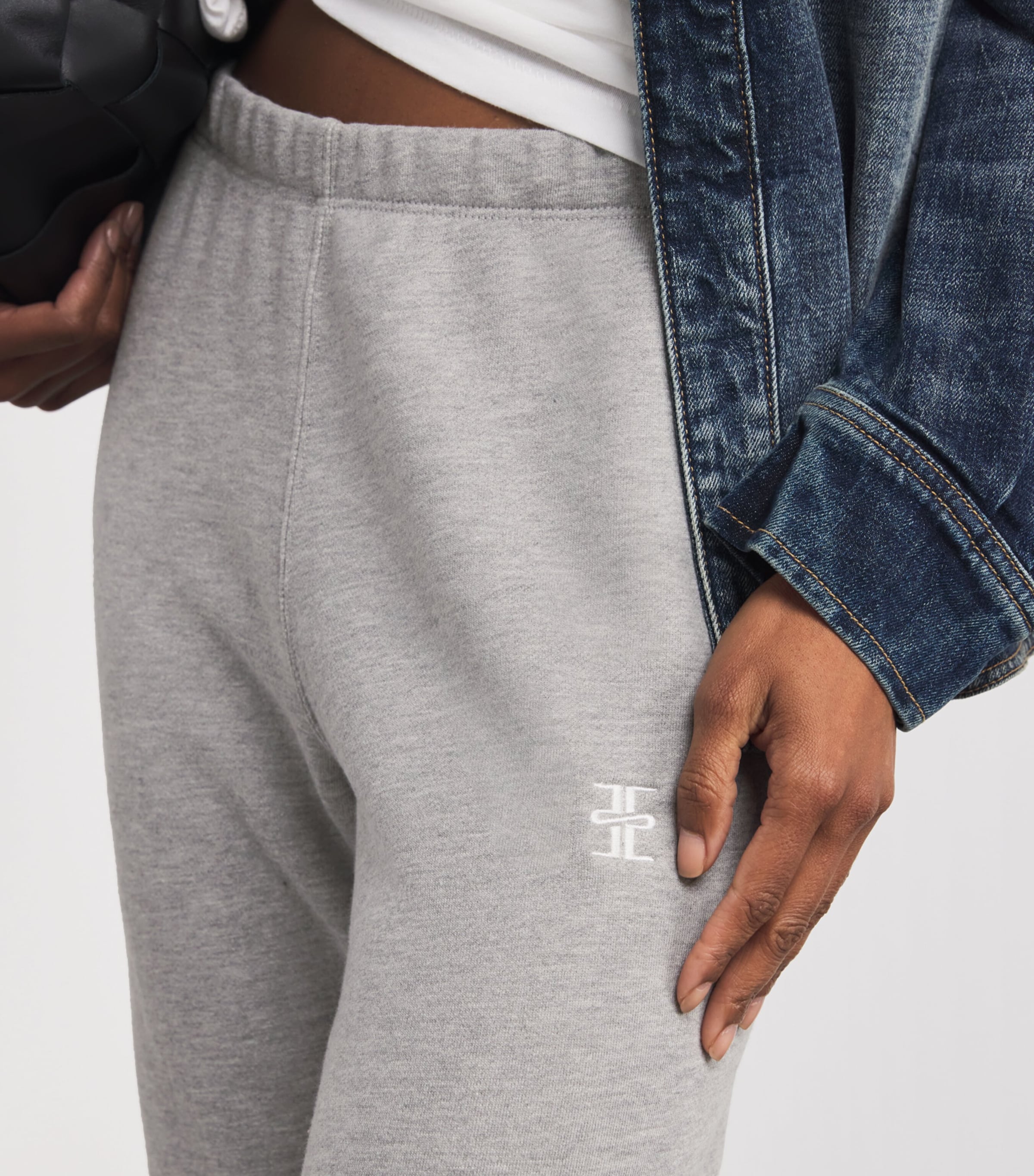 Cotton-Modal Sweatpants HGRY HEATHER GREY Image 6