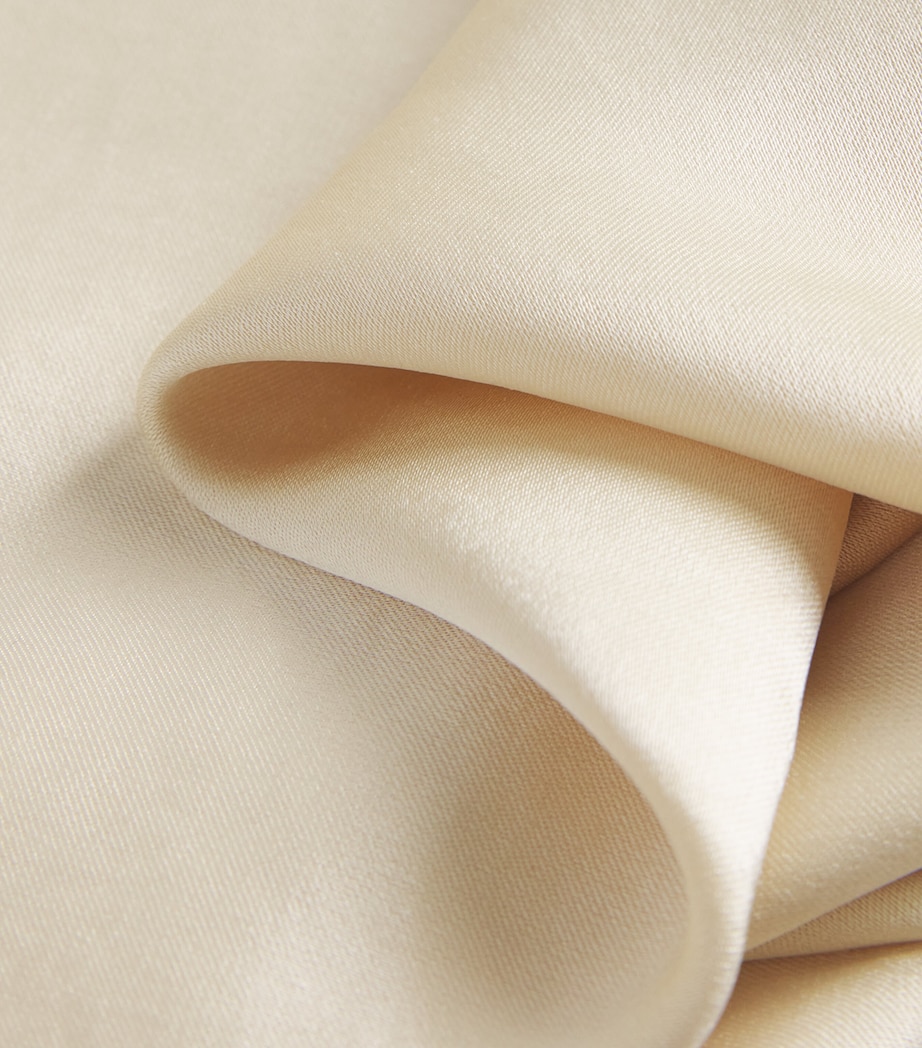 Satin Straight Trousers 115BON-BONA Image 5