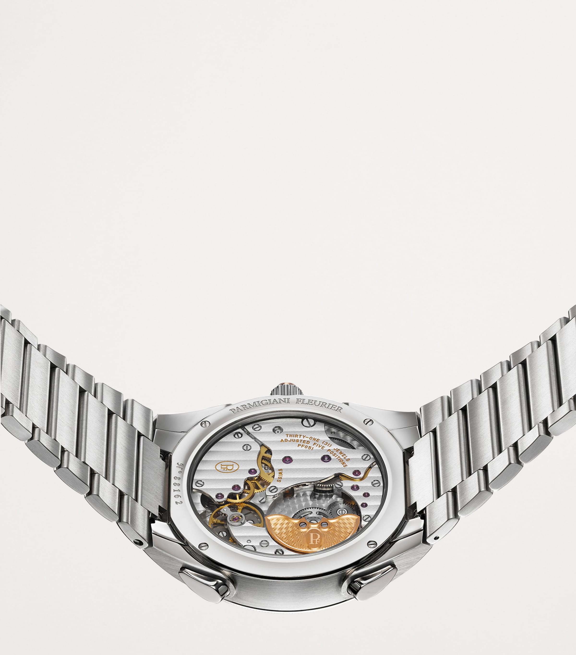 Stainless Steel TONDA PF Minute Rattrapante Watch 40mm GREY Image 5