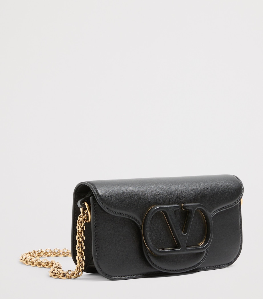 Valentino Garavani Small Leather Locò Shoulder Bag Image 2