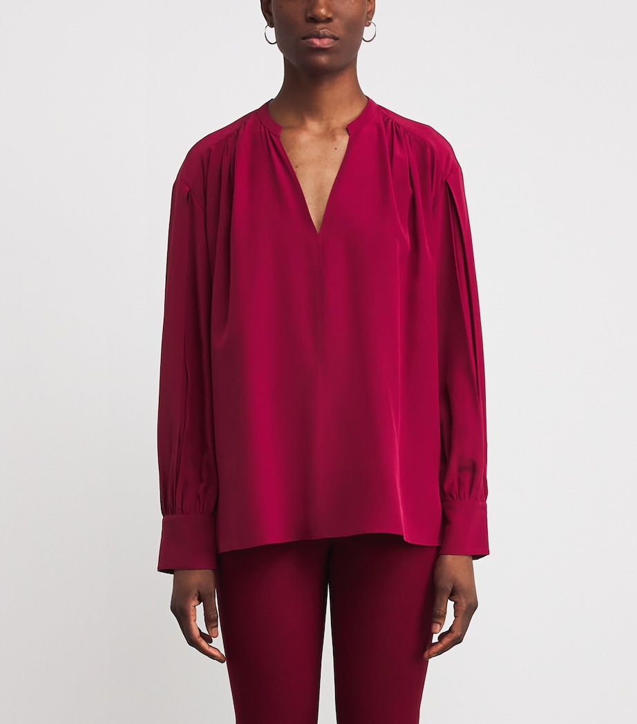 Silk Blondel Blouse RUBY Image 3
