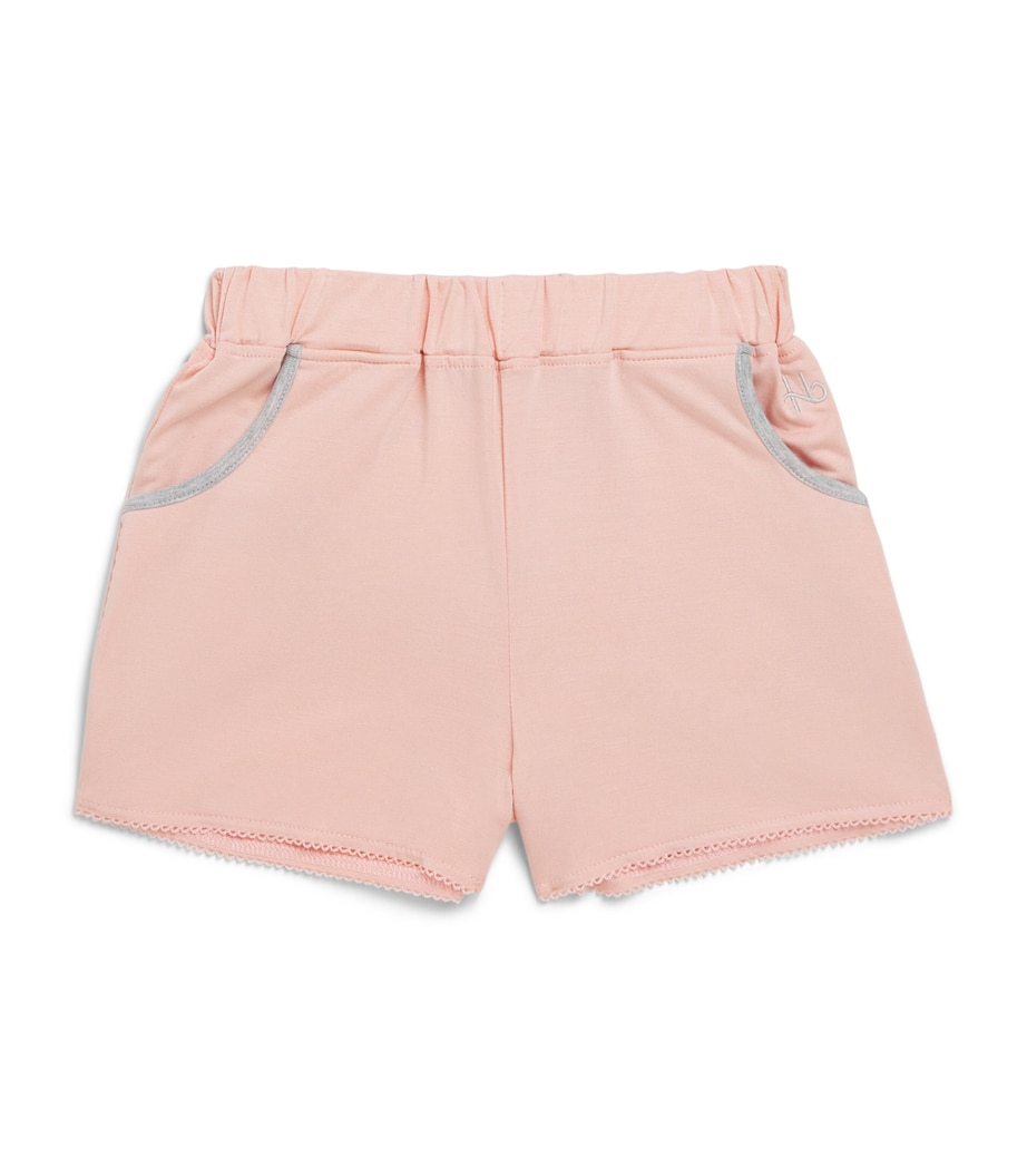 Homebody Kids Jersey Pyjama Shorts (4-16 Years) Pink Image 1