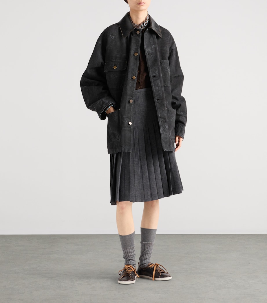 Canvas Oversized Jacket F0002 Image 2