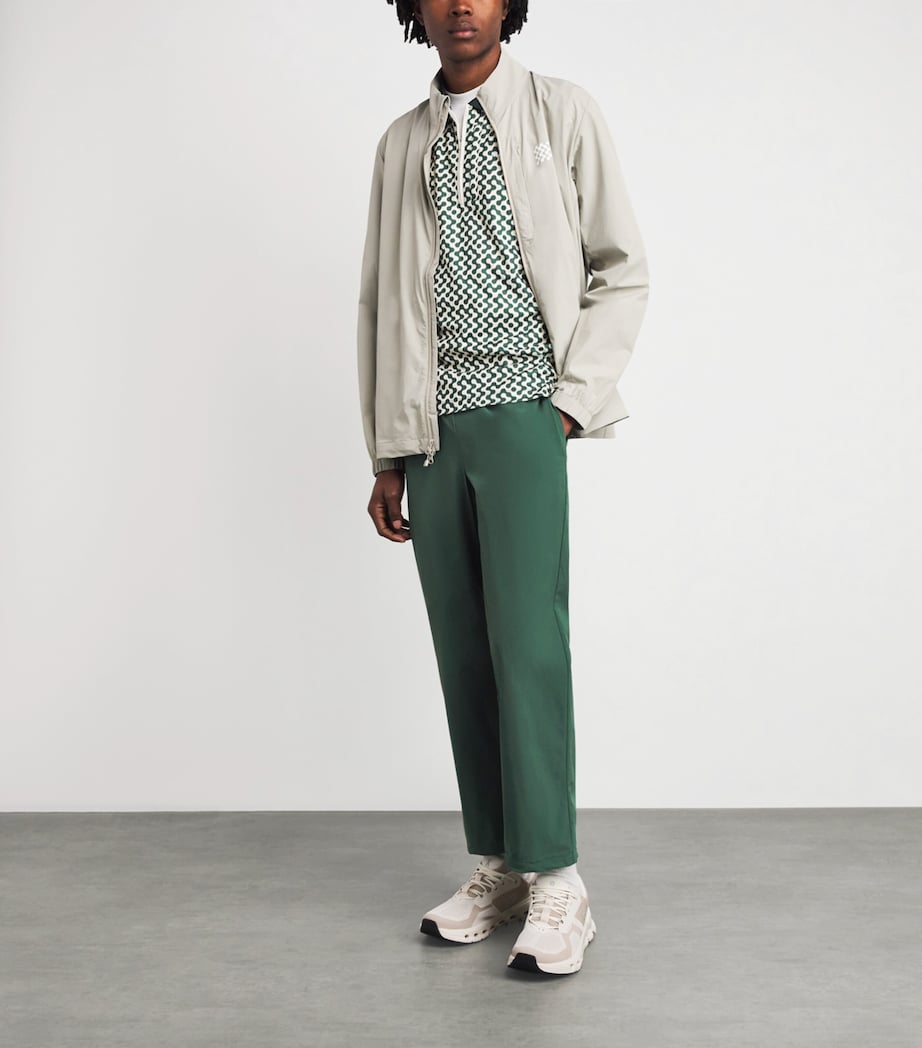 Manors Mens Club Straight Trousers Pine Green Image 2