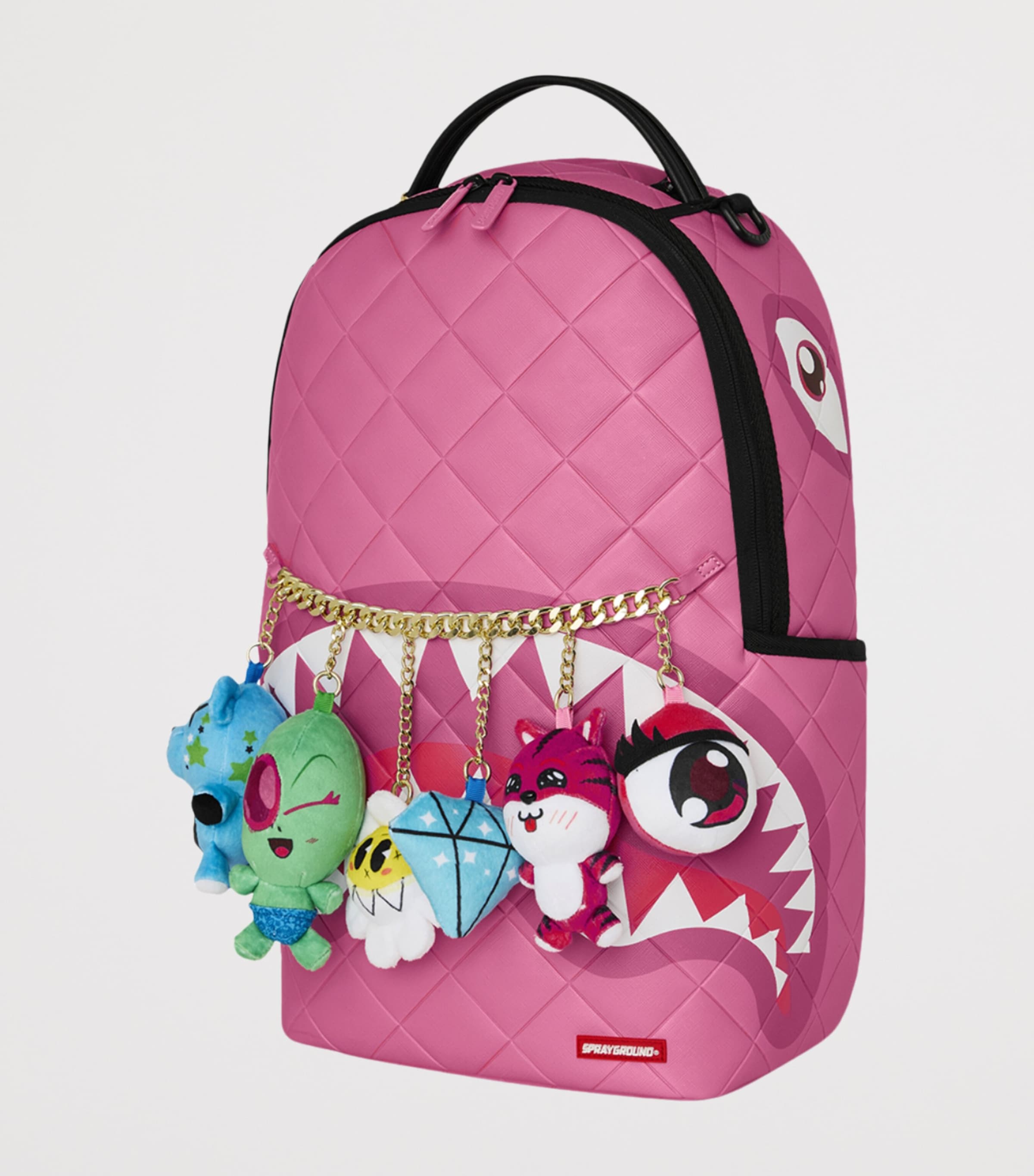 Sprayground Kawaii Dangles Backpack Pink Image 5