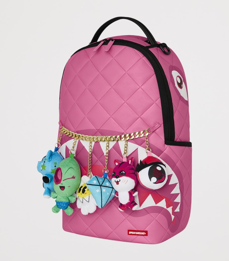 Sprayground Kawaii Dangles Backpack Pink Image 5
