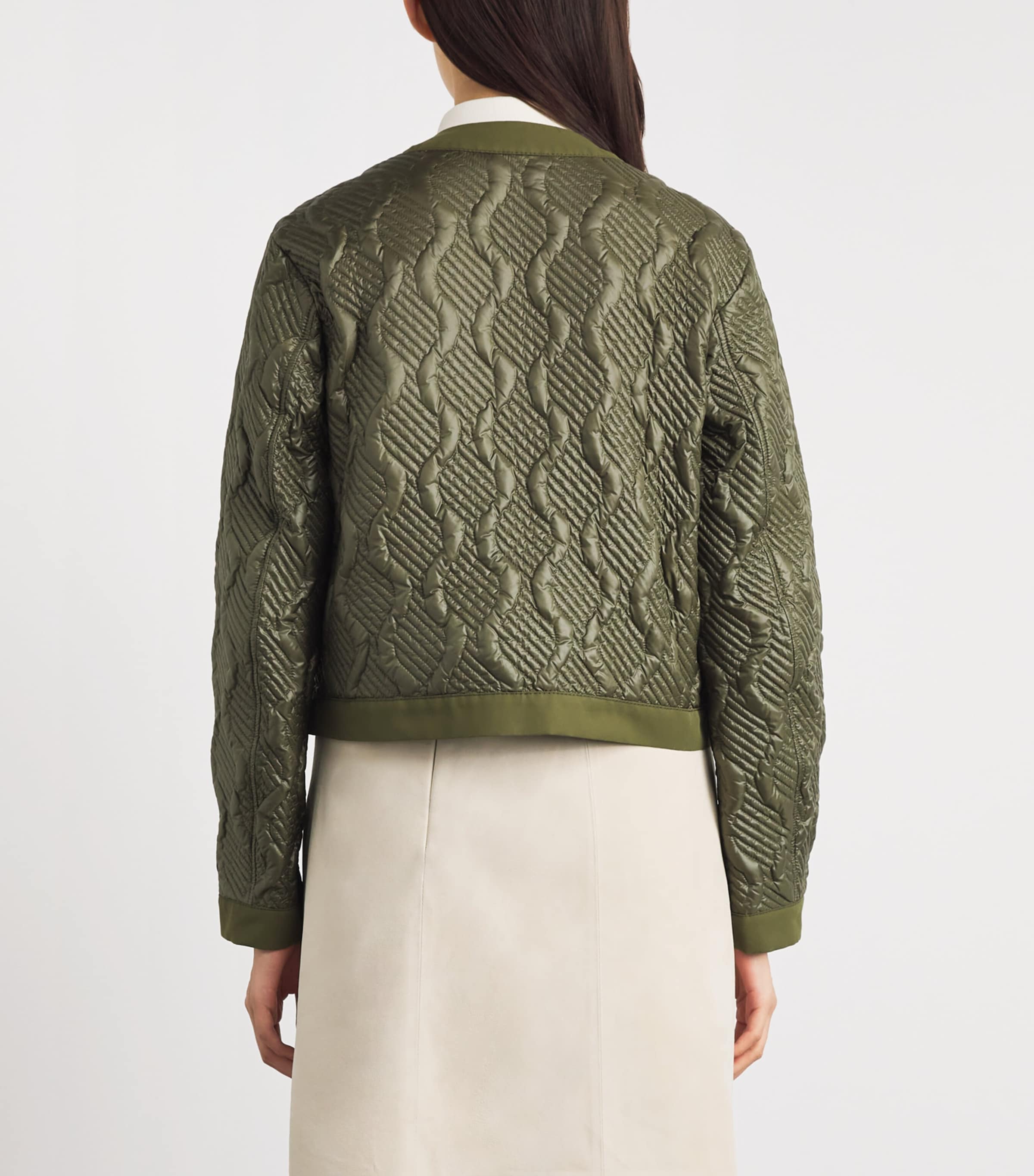 Moncler Womens Down Libellule Jacket Image 5