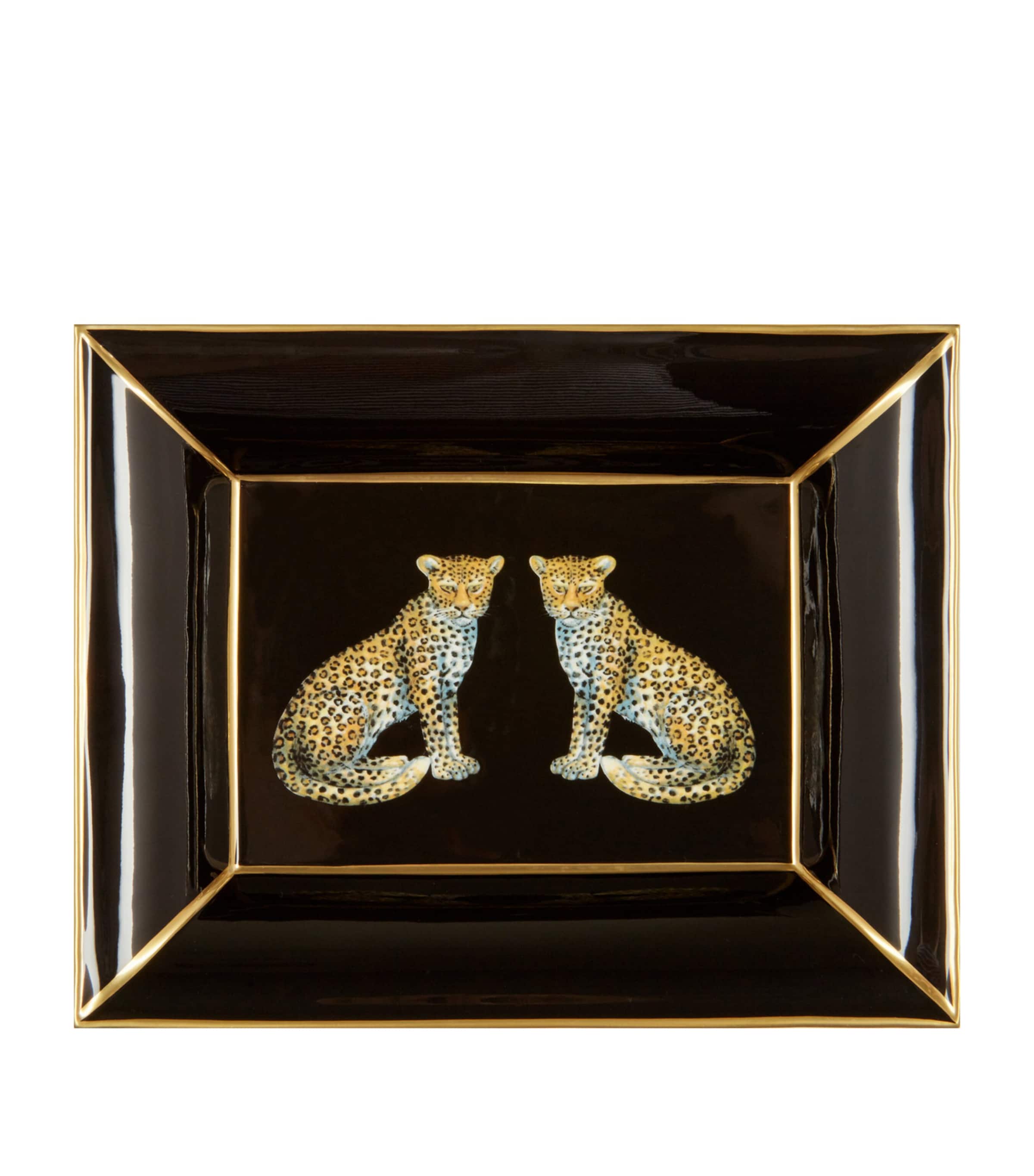 Leopard Trinket Tray NO COLOUR Image 3