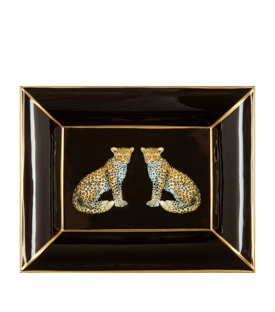 Leopard Trinket Tray NO COLOUR Image 3