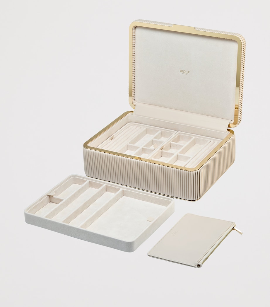 Large Bella Jewellery Box BONE Image 6