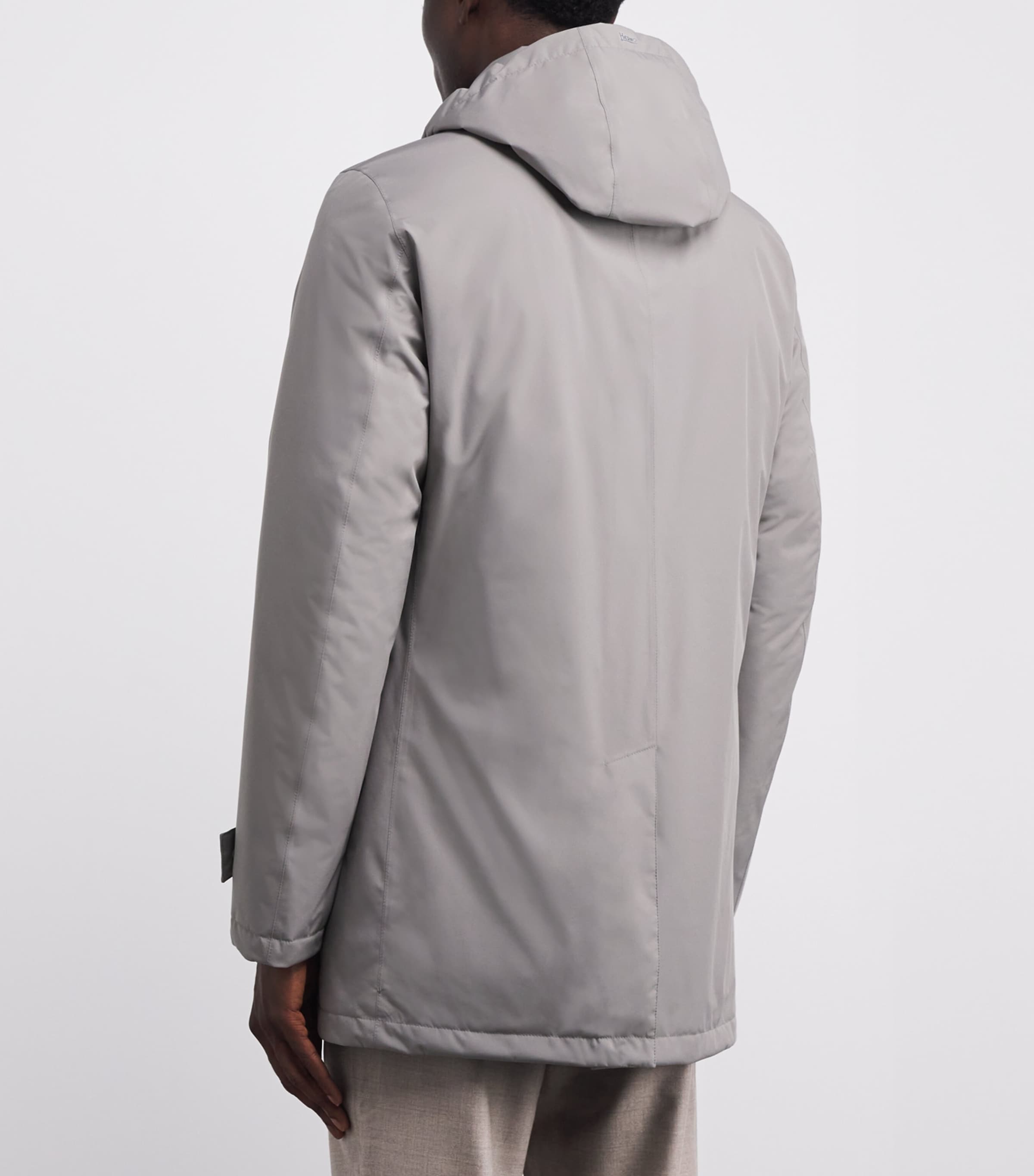 Down Windstopper Parka 9436 GRIGIO Image 4